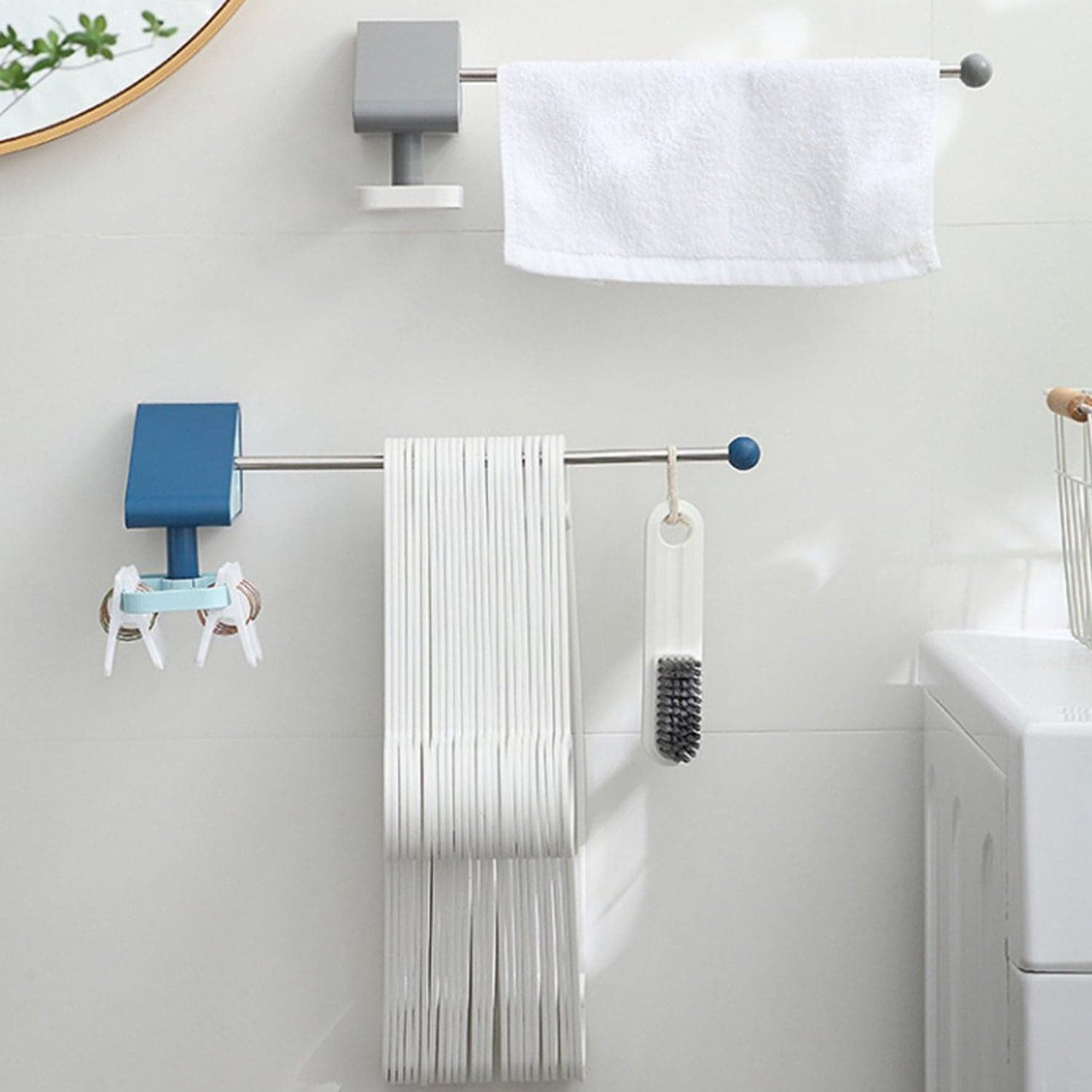 Self-Adhesive Kitchen Utensil Holder Hooks, Hangers & Racks for Convenient Storage thumbnail 6