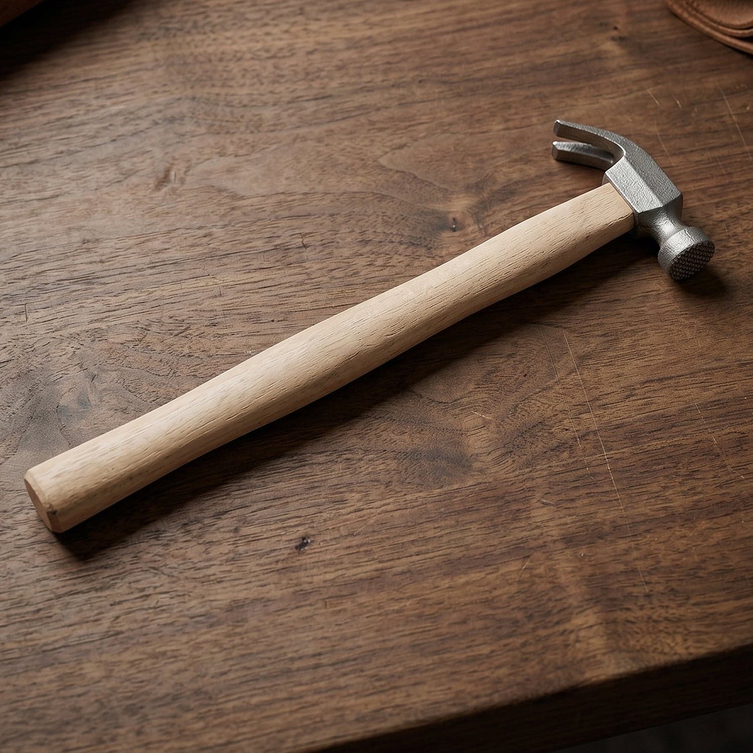 Wooden Handle Claw Hammer the Durable Steel Head for Carpentry thumbnail 3