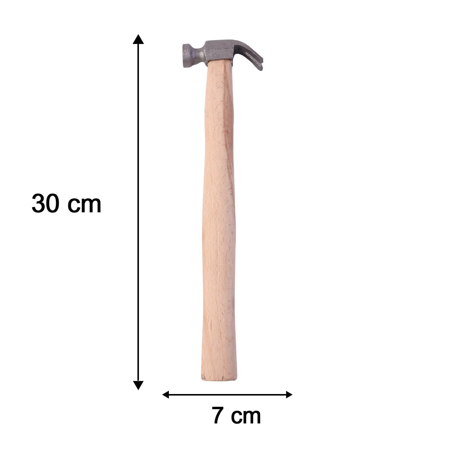 Wooden Handle Claw Hammer the Durable Steel Head for Carpentry thumbnail 6