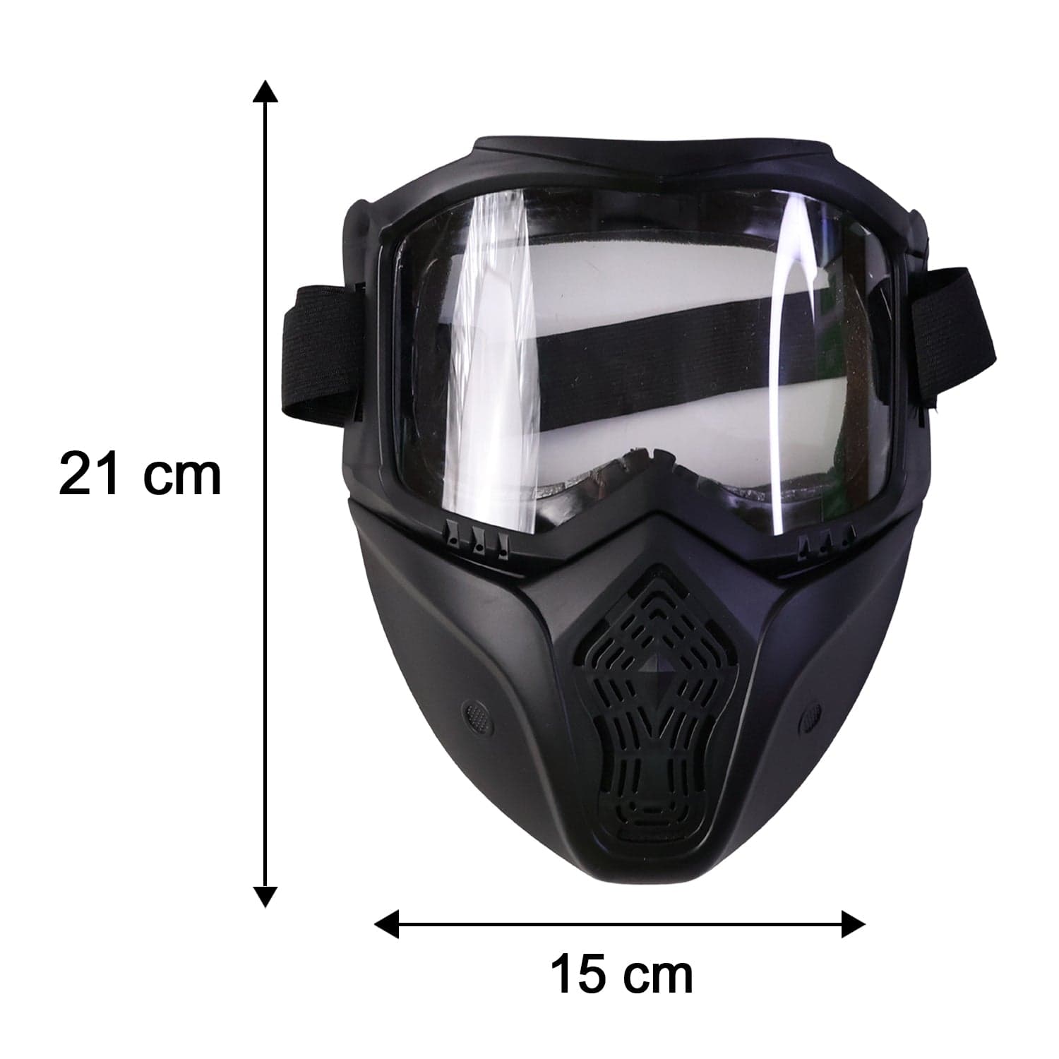 Protective Bike Goggle Face Mask the Detachable Shield for Outdoor Safety thumbnail 6