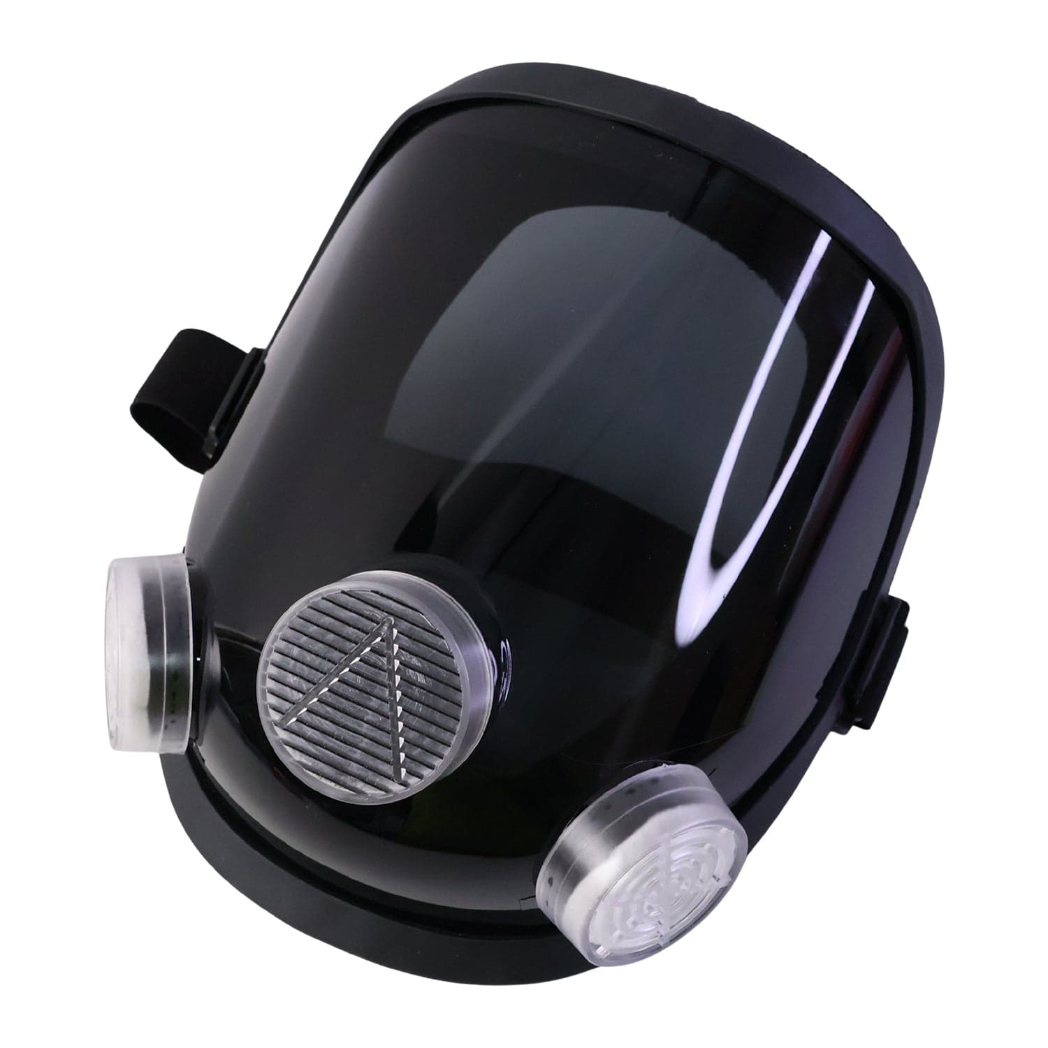 Full Face Safety Respirator Mask the Dual Filters & Clear Visor for Protection thumbnail 6