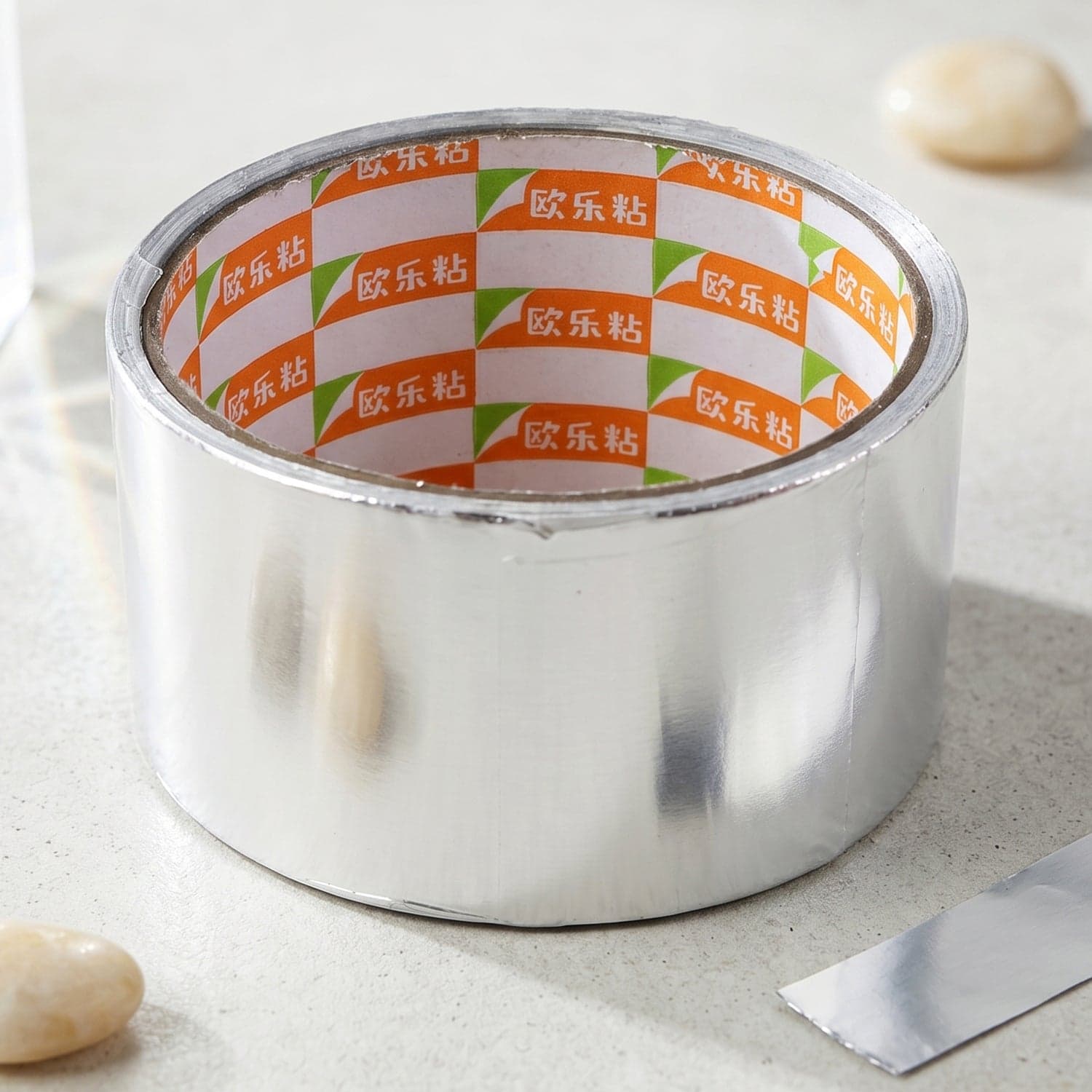 Heat-Resistant Aluminium Foil Tape the Waterproof Pipe Sealant for HVAC thumbnail 4