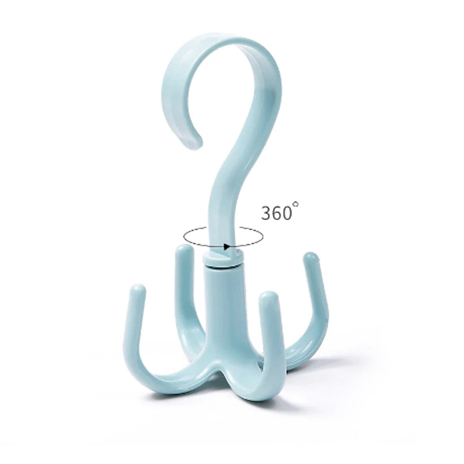 4-Claw Multi-Function 360 Degree Rotatable Purse Rack Handbag Hanger Hook thumbnail 6