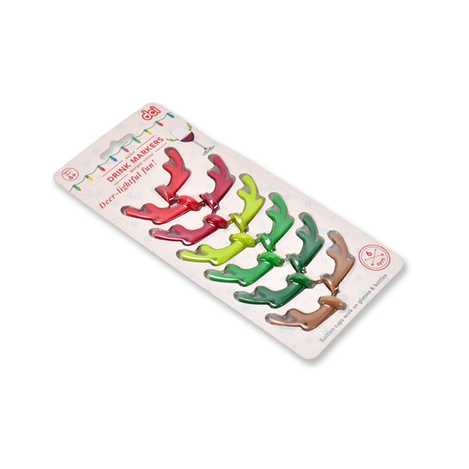 Silicone Deer Drink Marker, Safe 16Pcs Wine Glass Identification Tag Lightweight Unique Durable For Party thumbnail 5