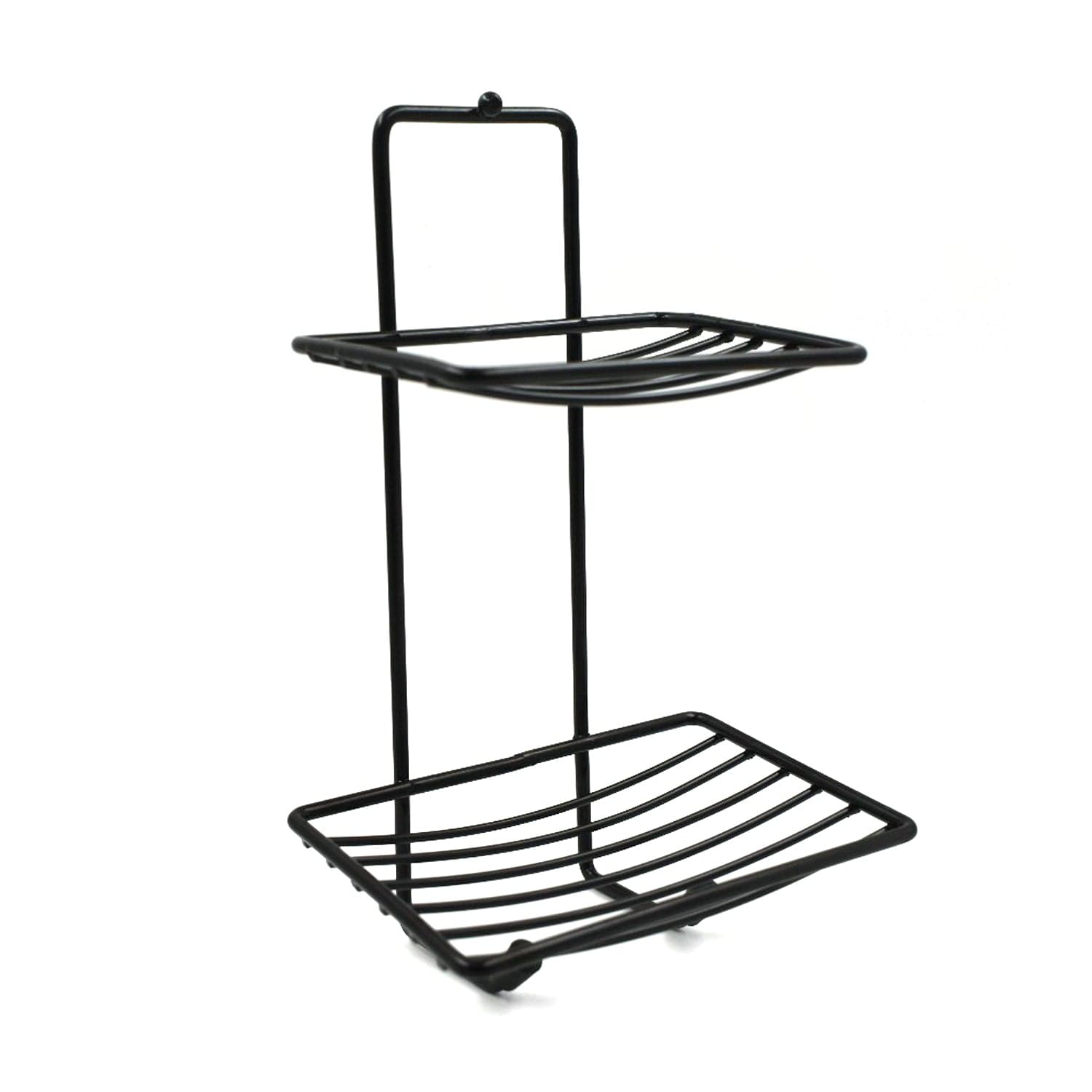 2 Layer SS Soap Rack used in all kinds of places household and bathroom purposes for holding soaps. thumbnail 1