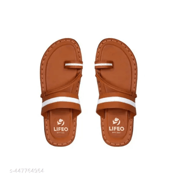 LifeO Flip Flops | Chappal Seruppu | Fashion Slipper Solid Thong Flip flops For Men footwear thumbnail 2