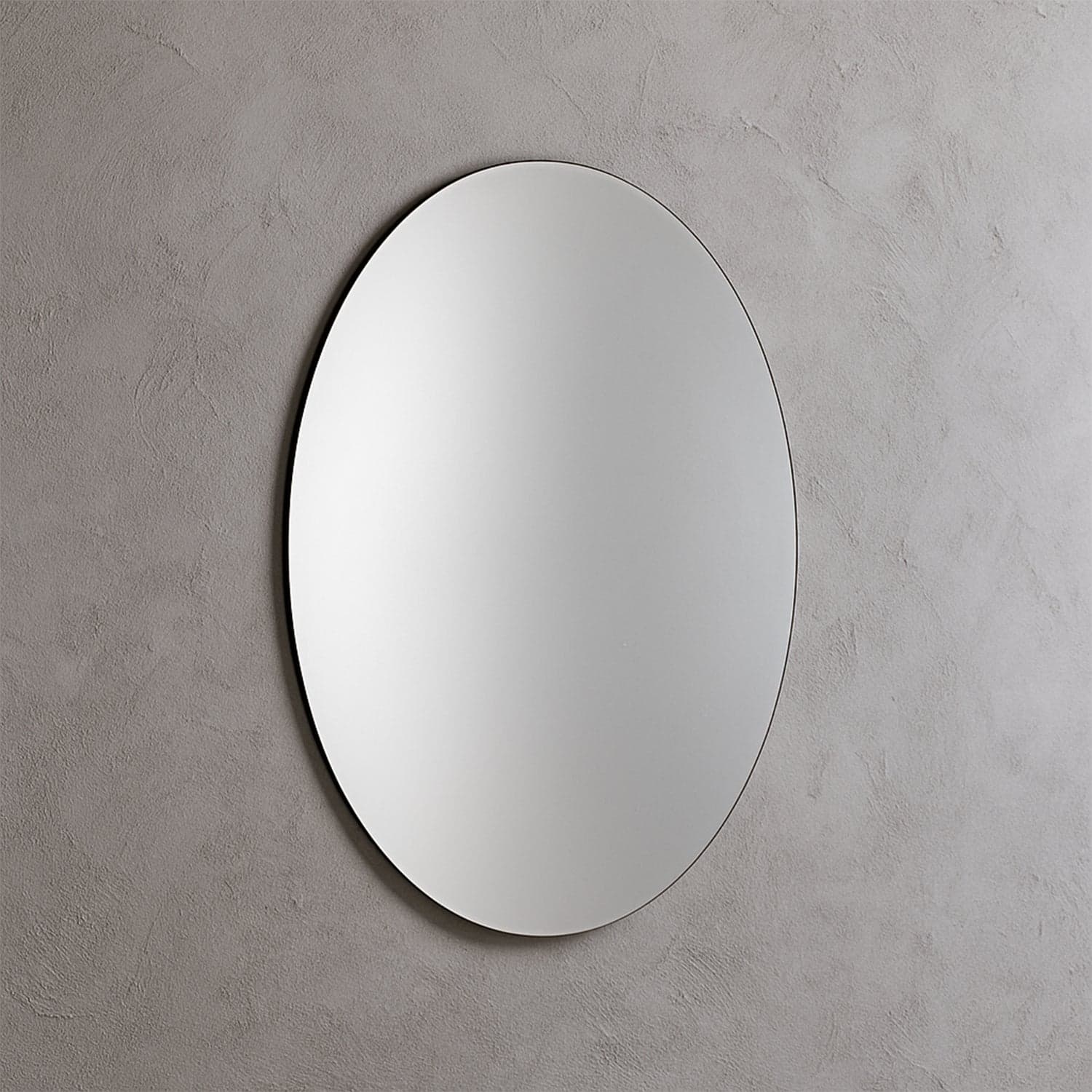 Oval Frameless Mirror 6Pc thumbnail 3