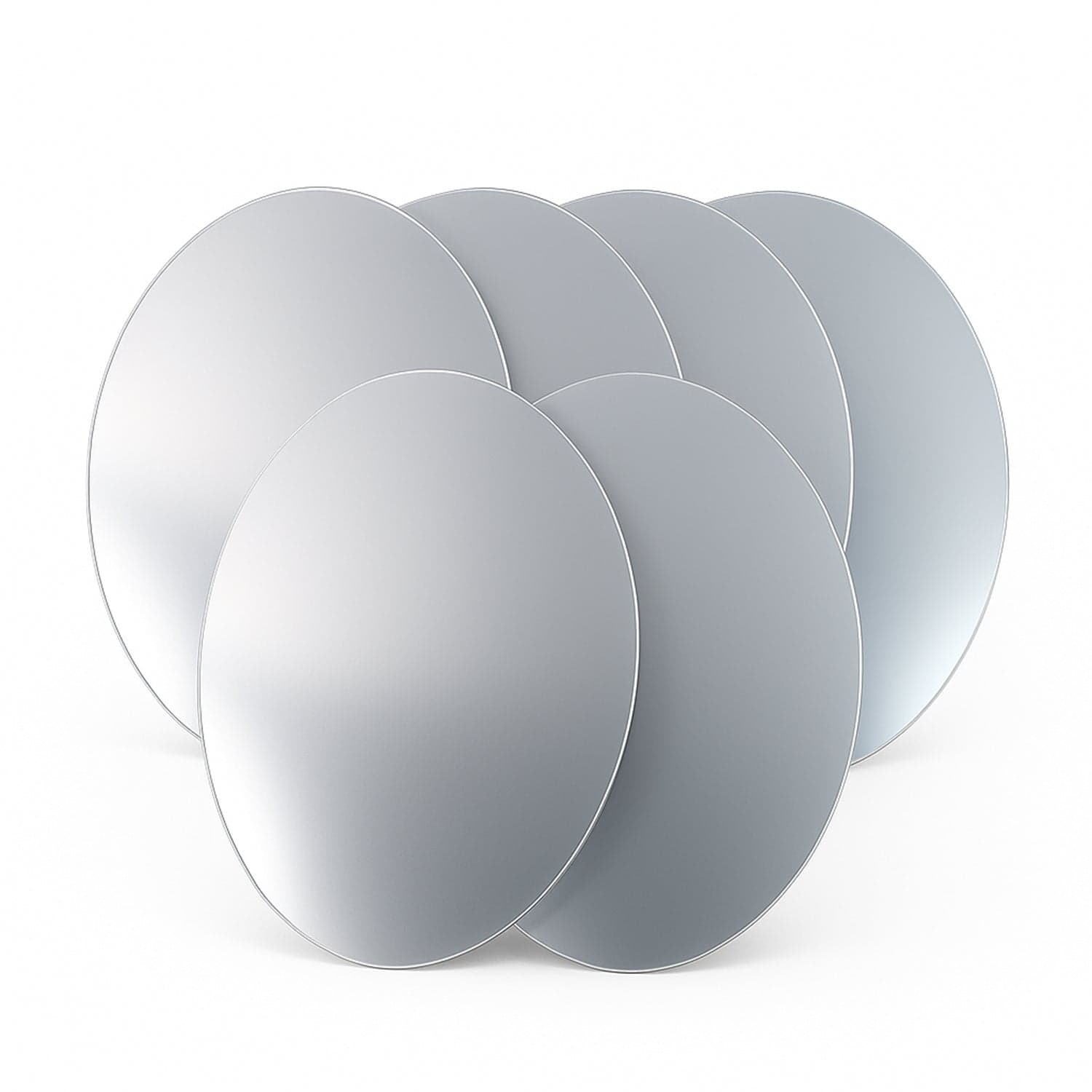 Oval Frameless Mirror 6Pc thumbnail 4