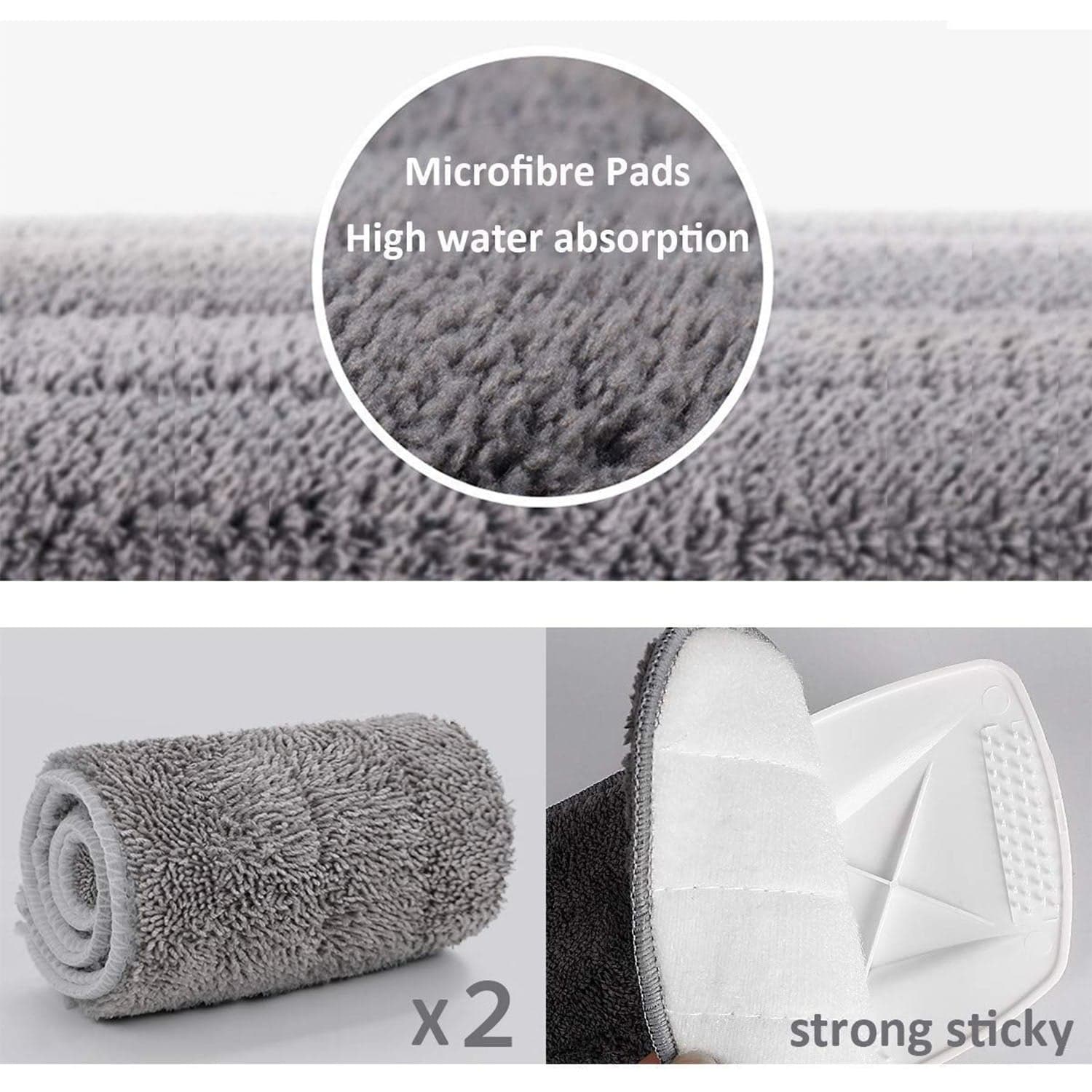 Floor Cleaning Spray Mop with Removable Washable Cleaning Pad thumbnail 3