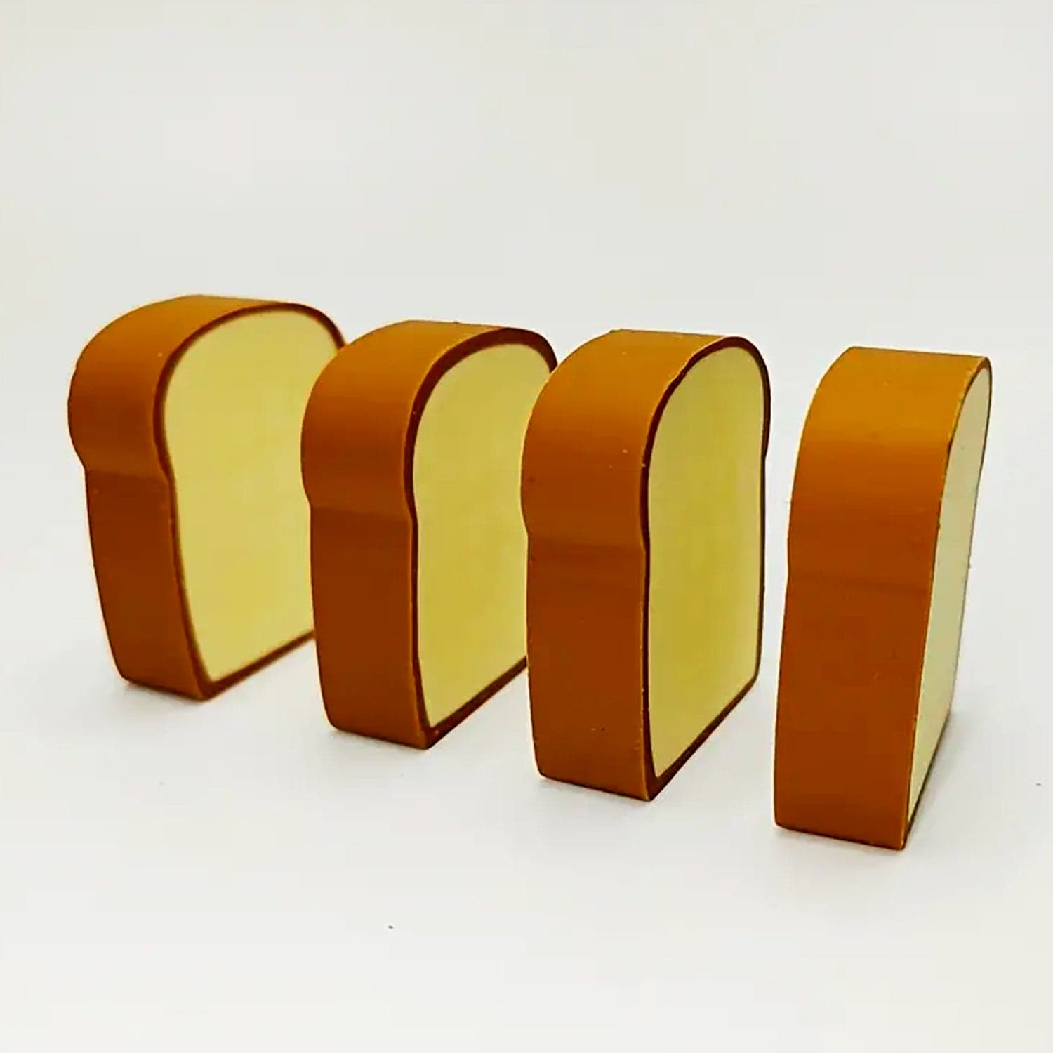 3D Toast Bread Shape Eraser For Kids thumbnail 5