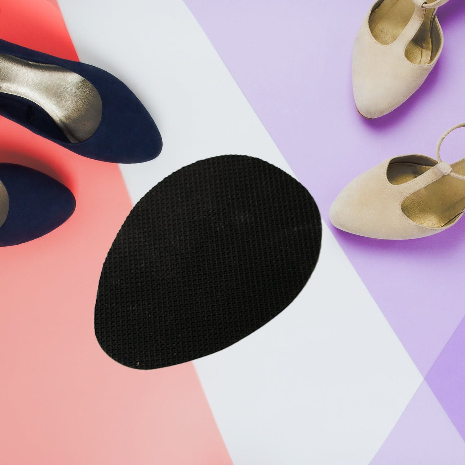 Non-Slip Shoe Pads, Rubber Shoe Sole Protector Pads, Self-Adhesive Shoe Grips Pads Stickers Non Skid For Ladies Shoes, High Heels, Boots thumbnail 5