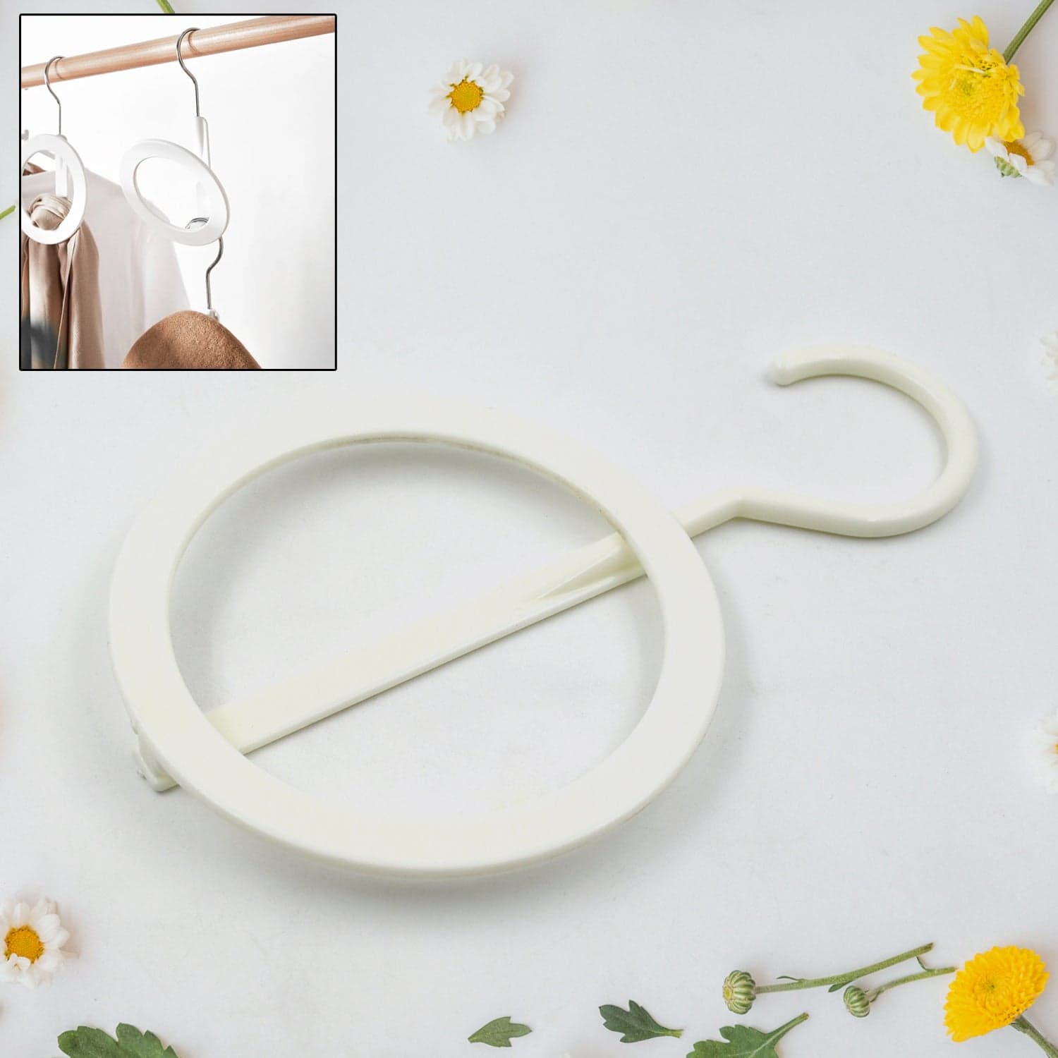 Plastic Circle Hanger for Hats, Towels & Bags (1 Pc) thumbnail 5