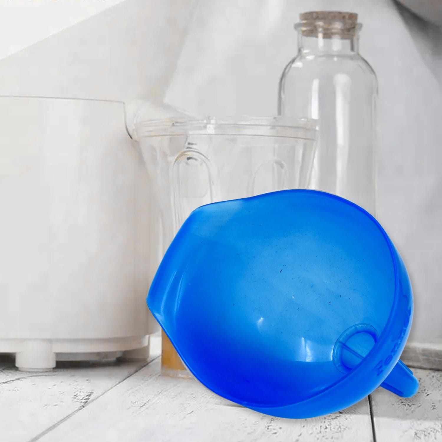 Plastic Funnel For Pouring Oil, Sauce, Water, Juice Cooking Oil, Powder, Small Food-Grains Food Grade Plastic Funnel (1 Pc) thumbnail 3
