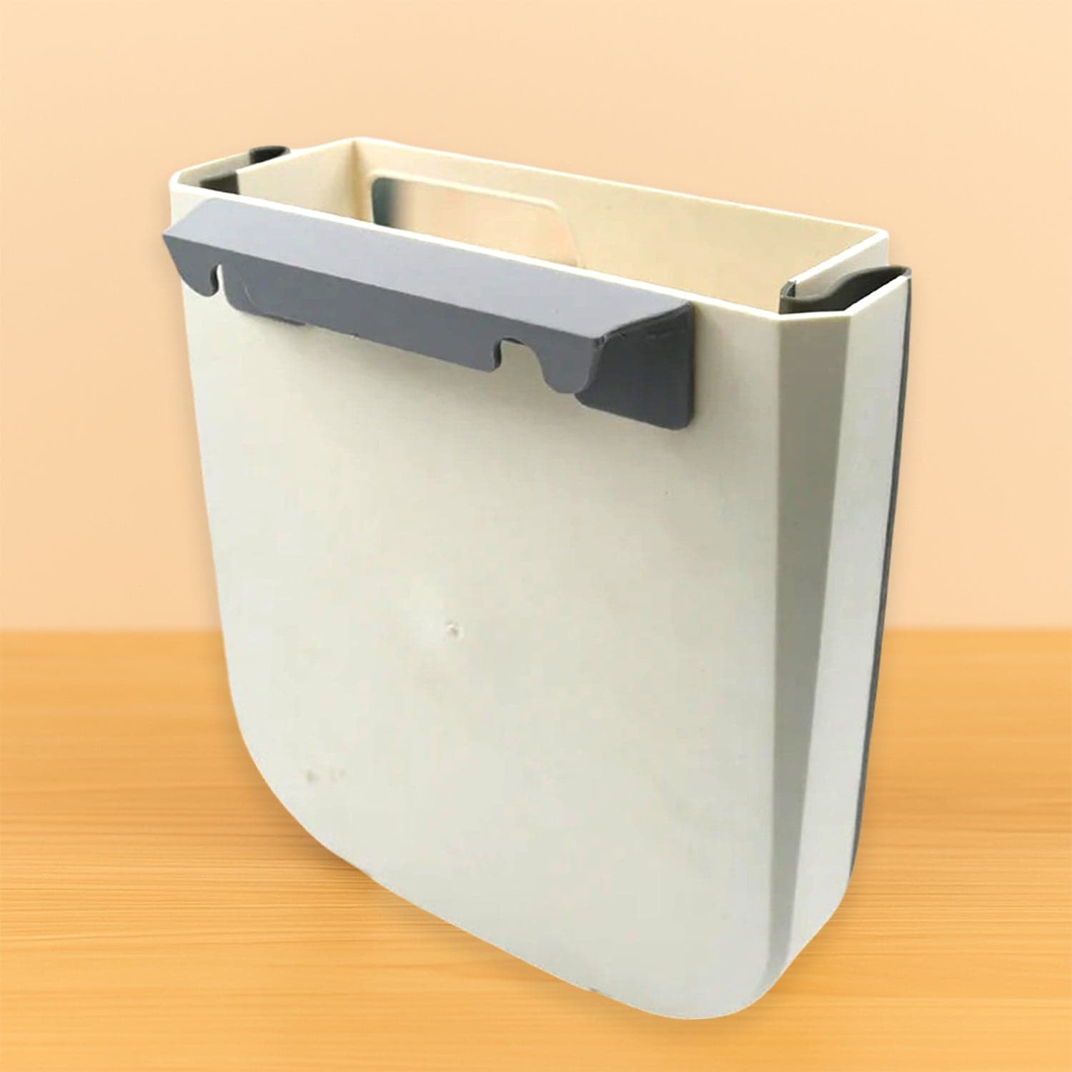 Portable Collapsible Hanging Trash Can for Kitchen & Car thumbnail 7