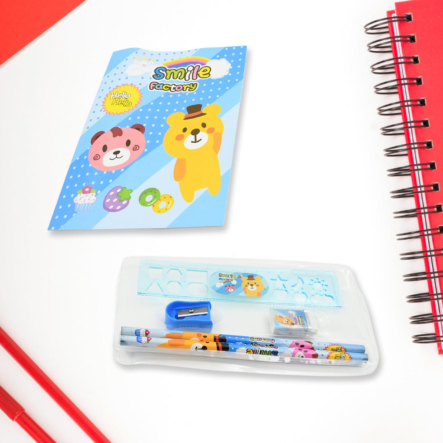 Stationery Kit for Kids - Stationery Set (6 Pcs Set / Mix Design) thumbnail 6