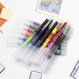 12 Color Rolling Ball Pens