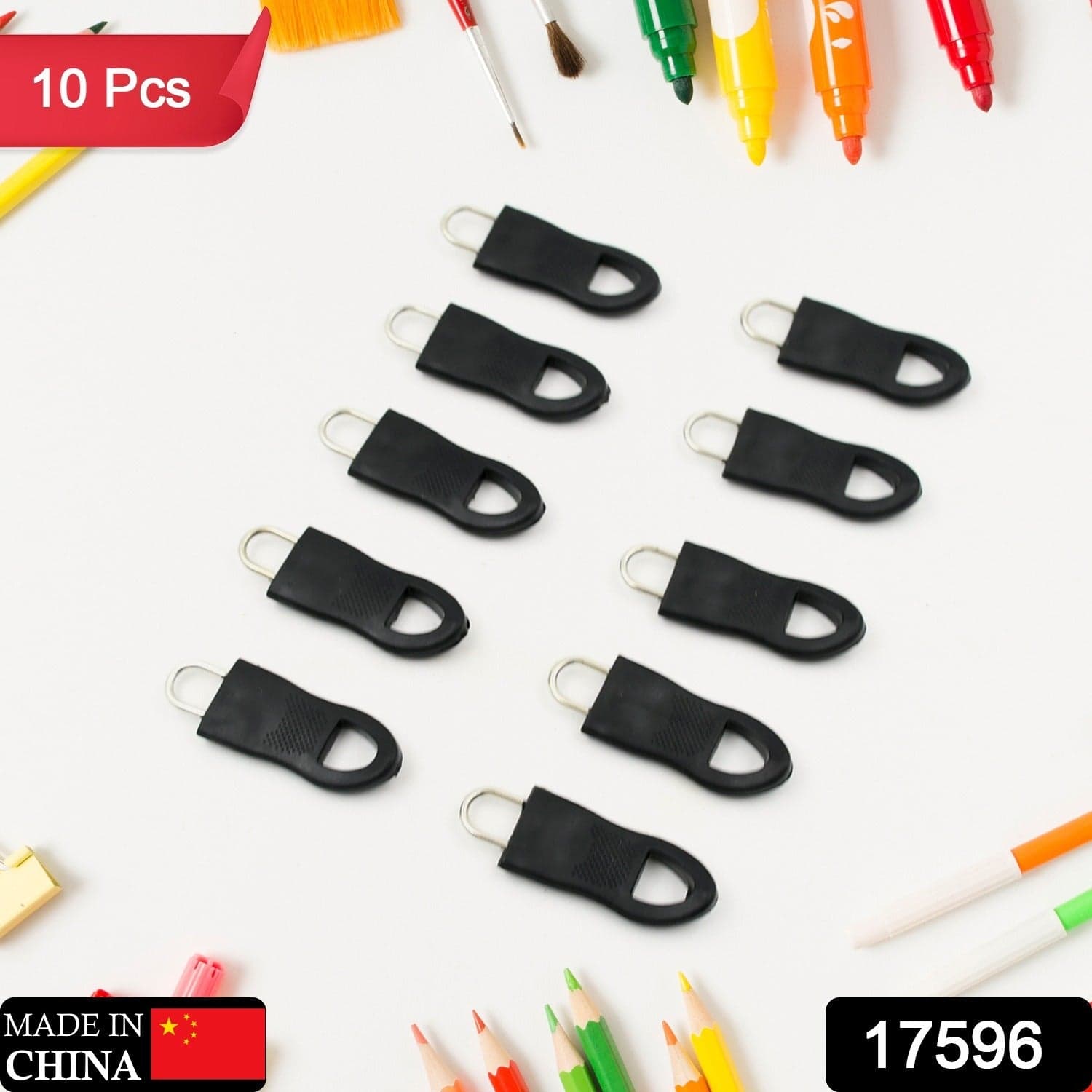 Zipper Pull Tab (10 Pc) thumbnail 2