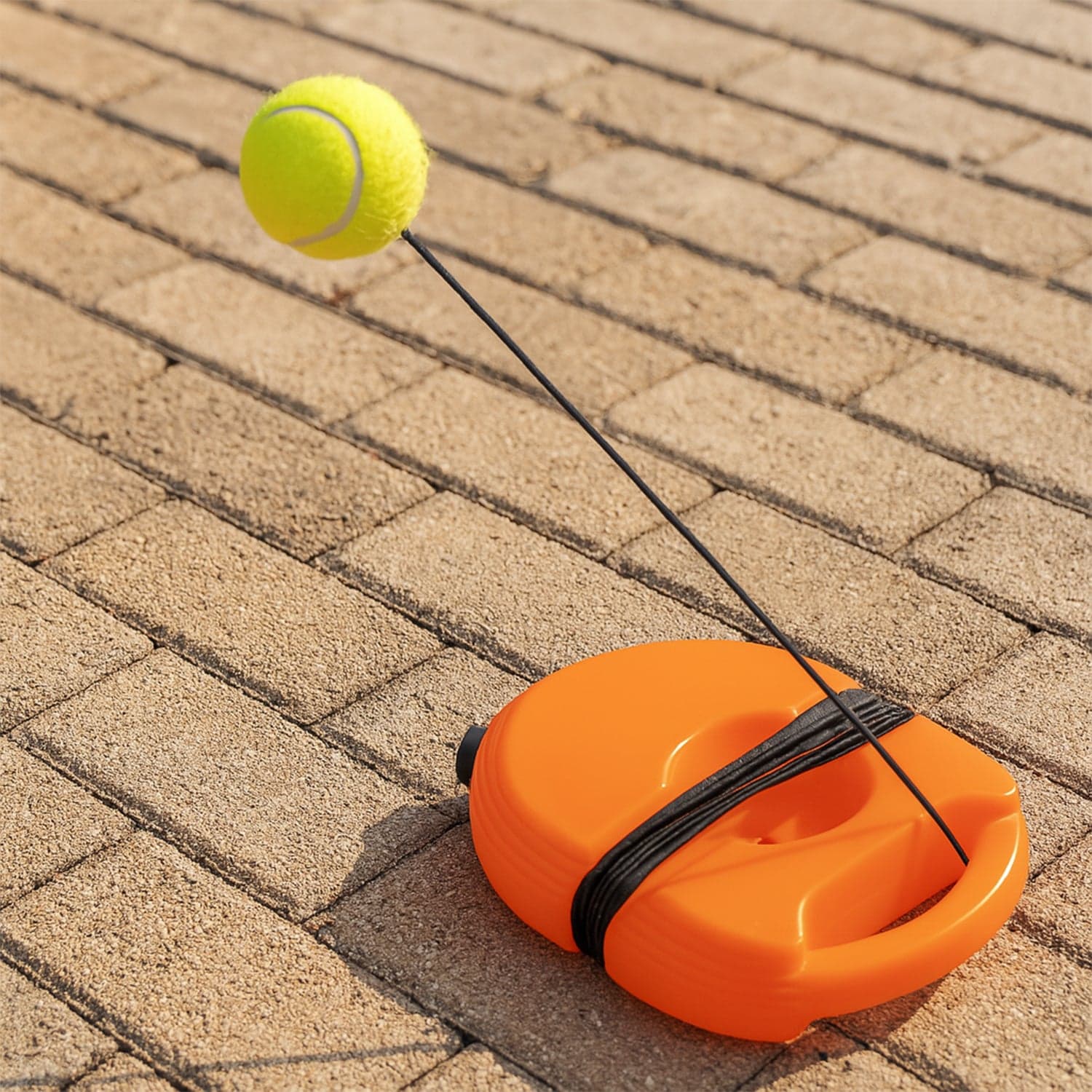 Tennis Trainer Rebound Ball With String, Convenient Tennis Training Gear, Tennis Practice Device Base For Kids Adults thumbnail 1