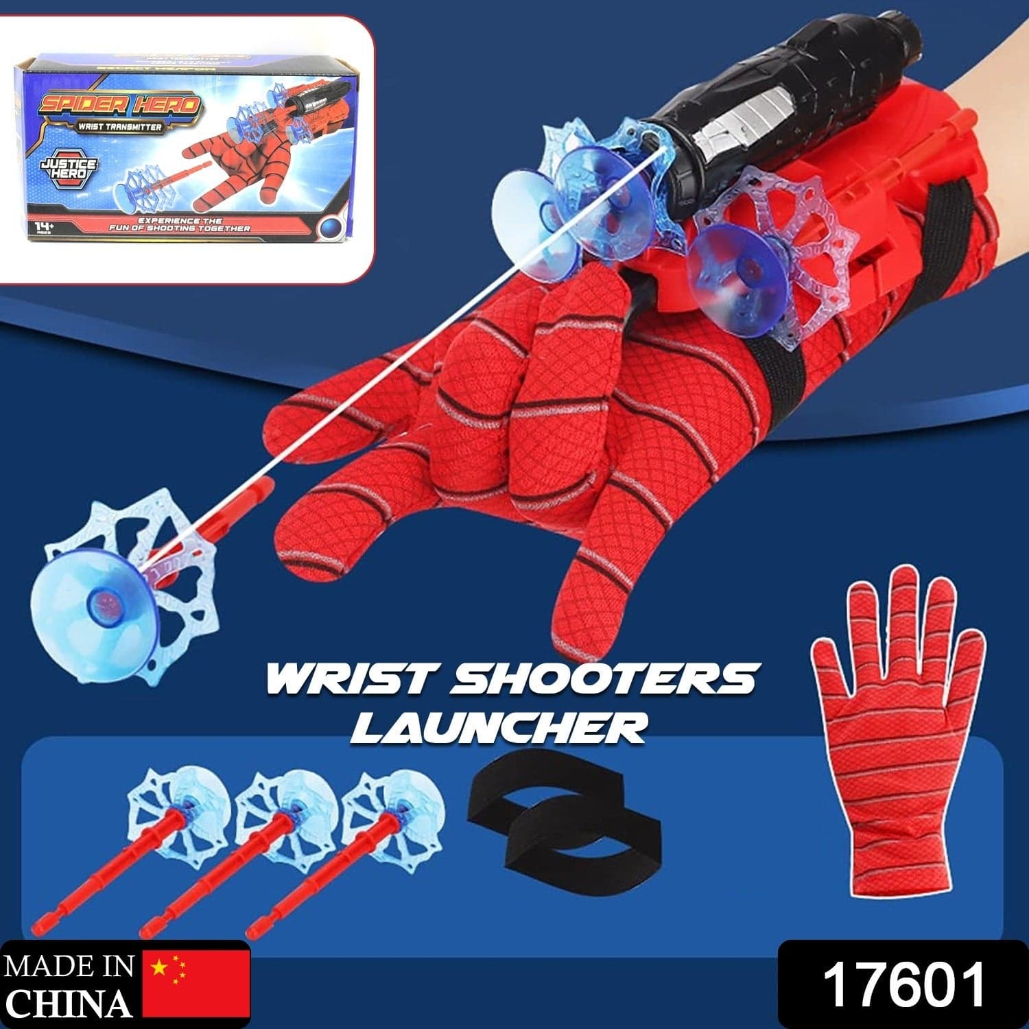 Web Shooter Toy For Kids Fans & Launcher Wrist Gloves Toys For Kids thumbnail 2