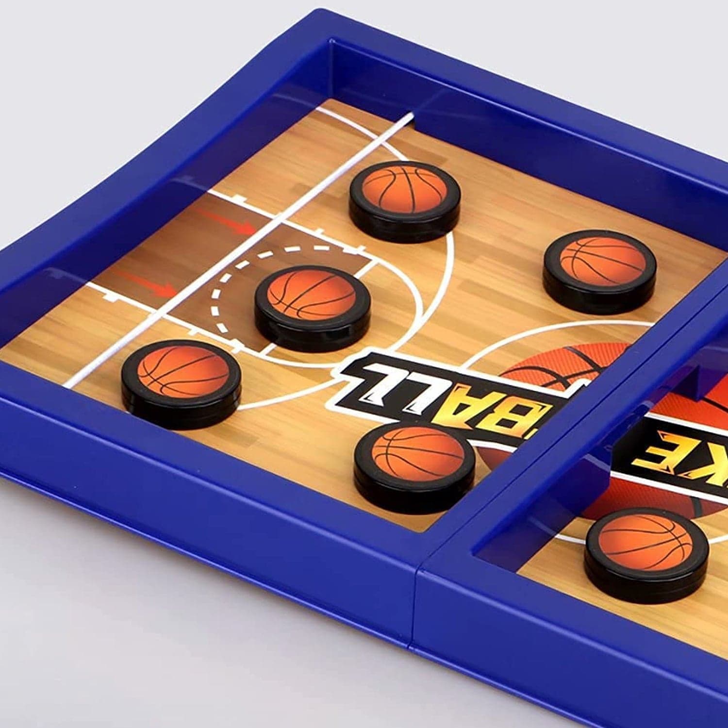 Fast Sling Basketball Puck Game Paced Table Desktop Battle Ice Hockey Game For Adults And Kids Parent-Child Winner Board Games Interactive Toy thumbnail 3