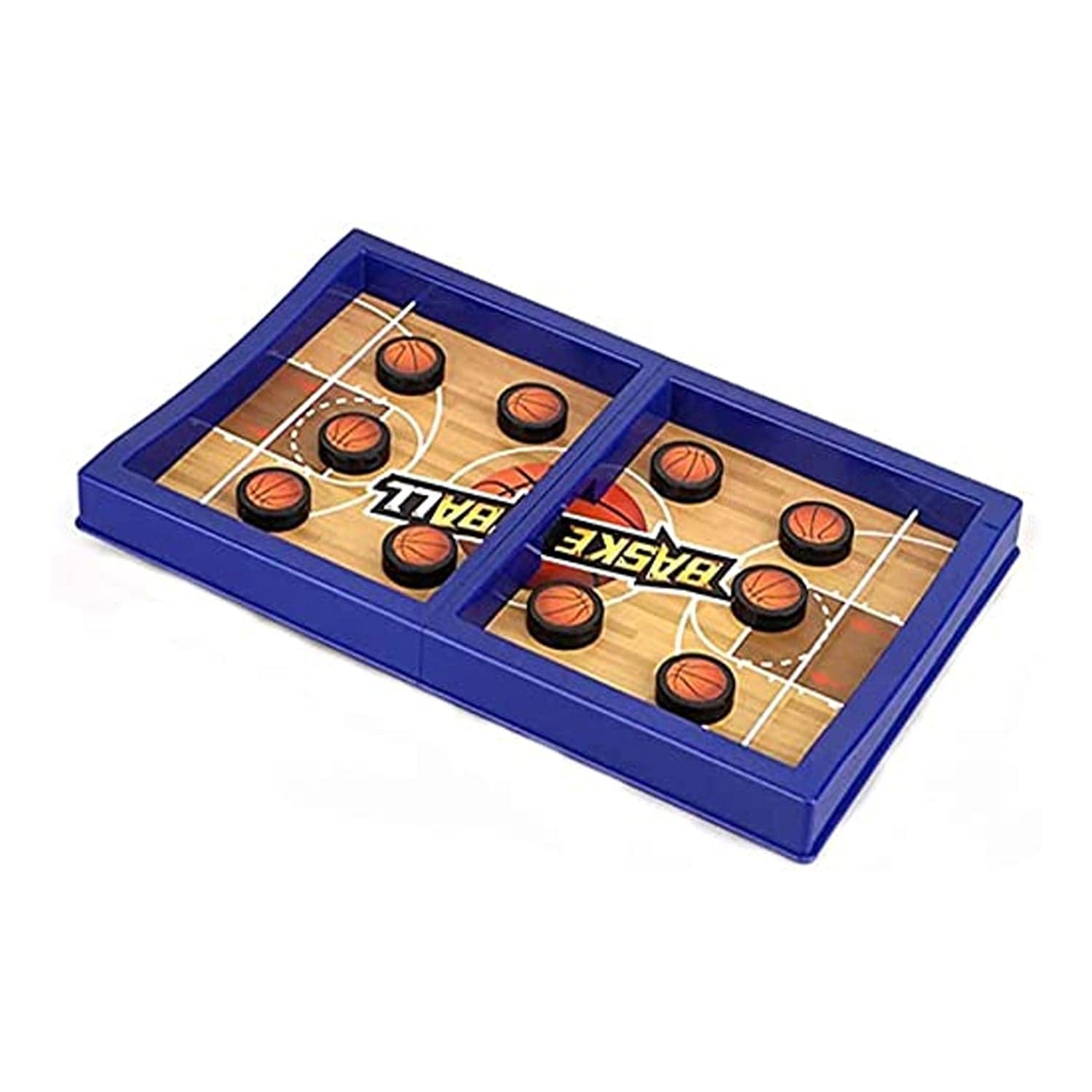 Fast Sling Basketball Puck Game Paced Table Desktop Battle Ice Hockey Game For Adults And Kids Parent-Child Winner Board Games Interactive Toy thumbnail 4