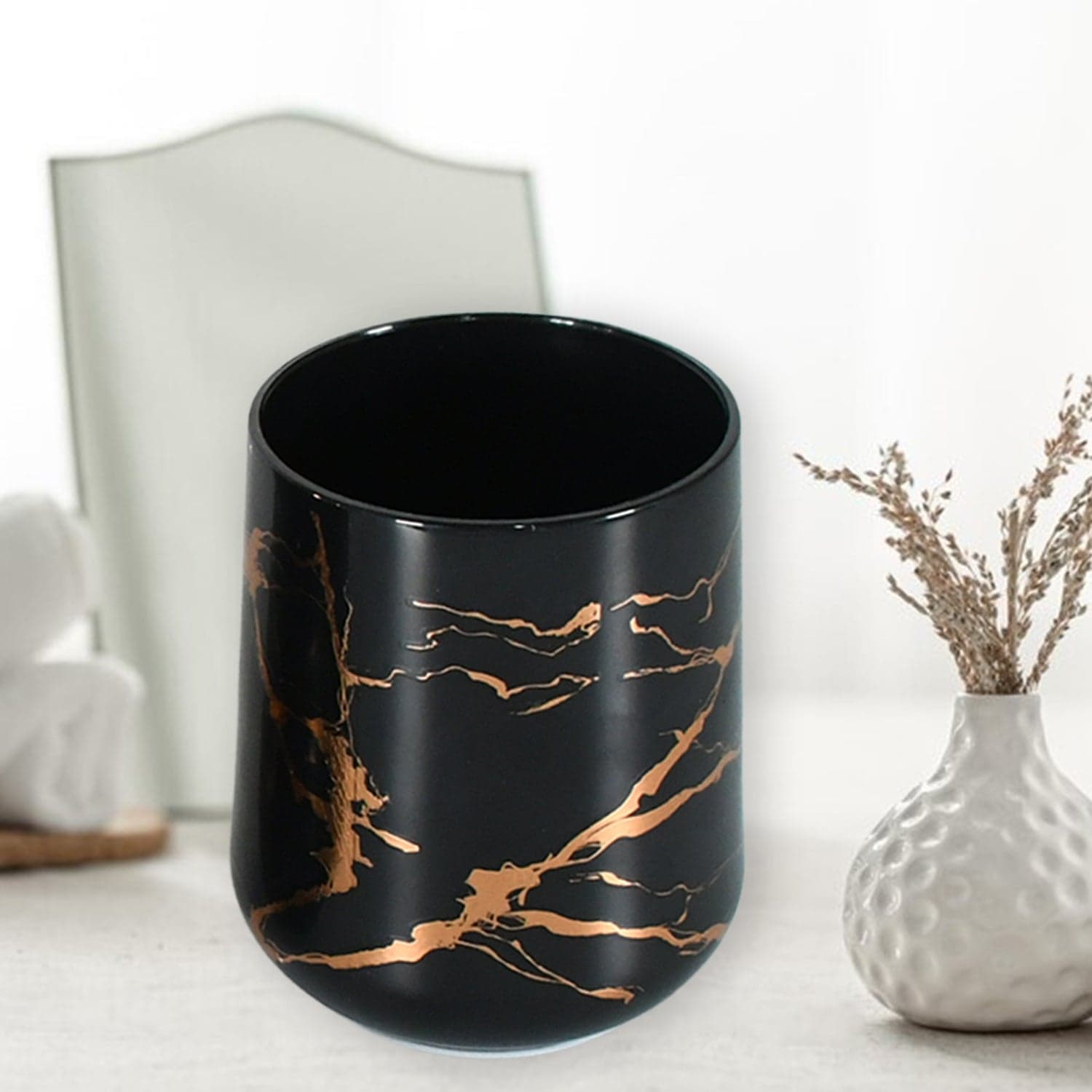Bathroom Accessory Set Bathroom Decor Premium Quality (5 Pcs) 1 X Tumbler thumbnail 5