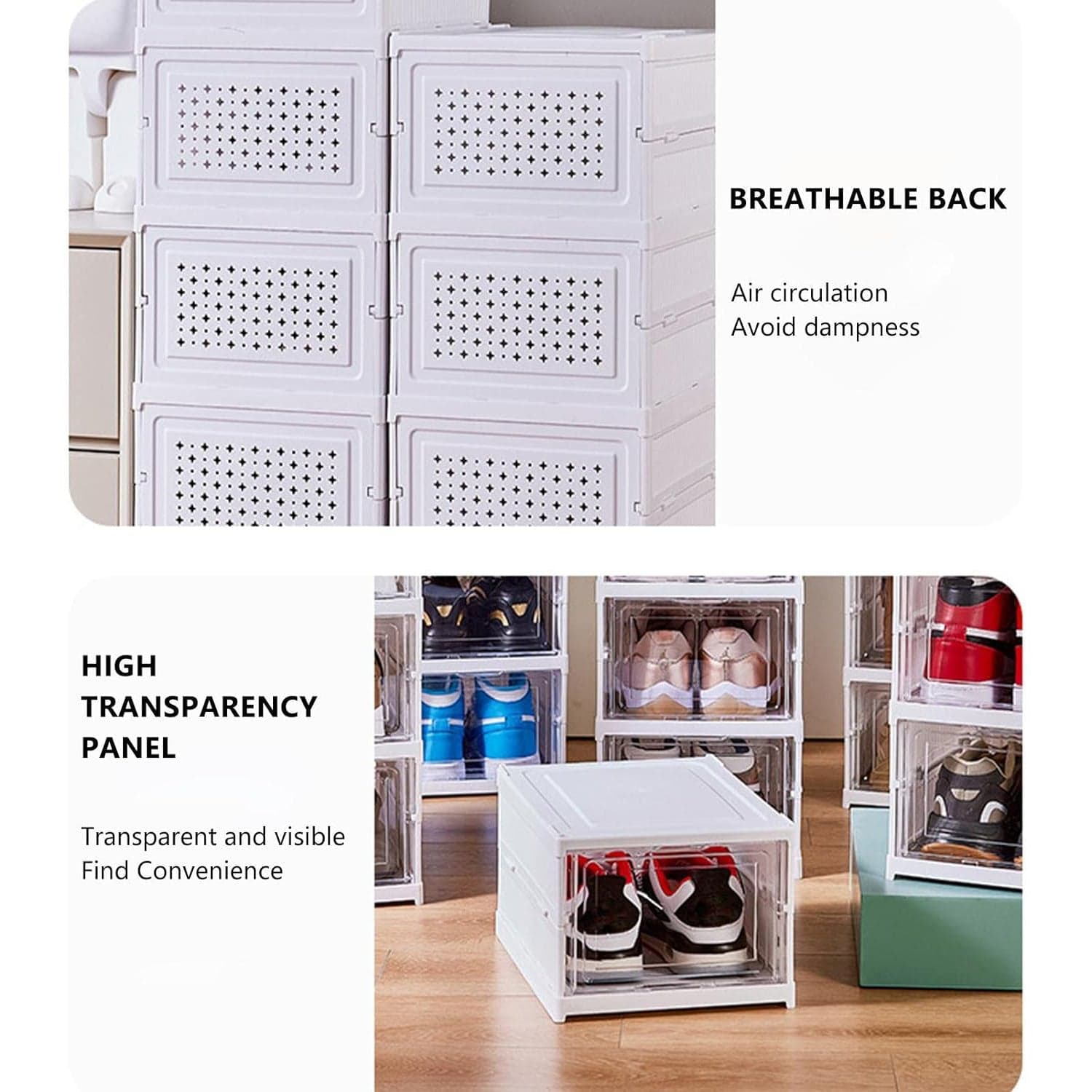 Stackable Multifunctional Storage 3 Layers thumbnail 3