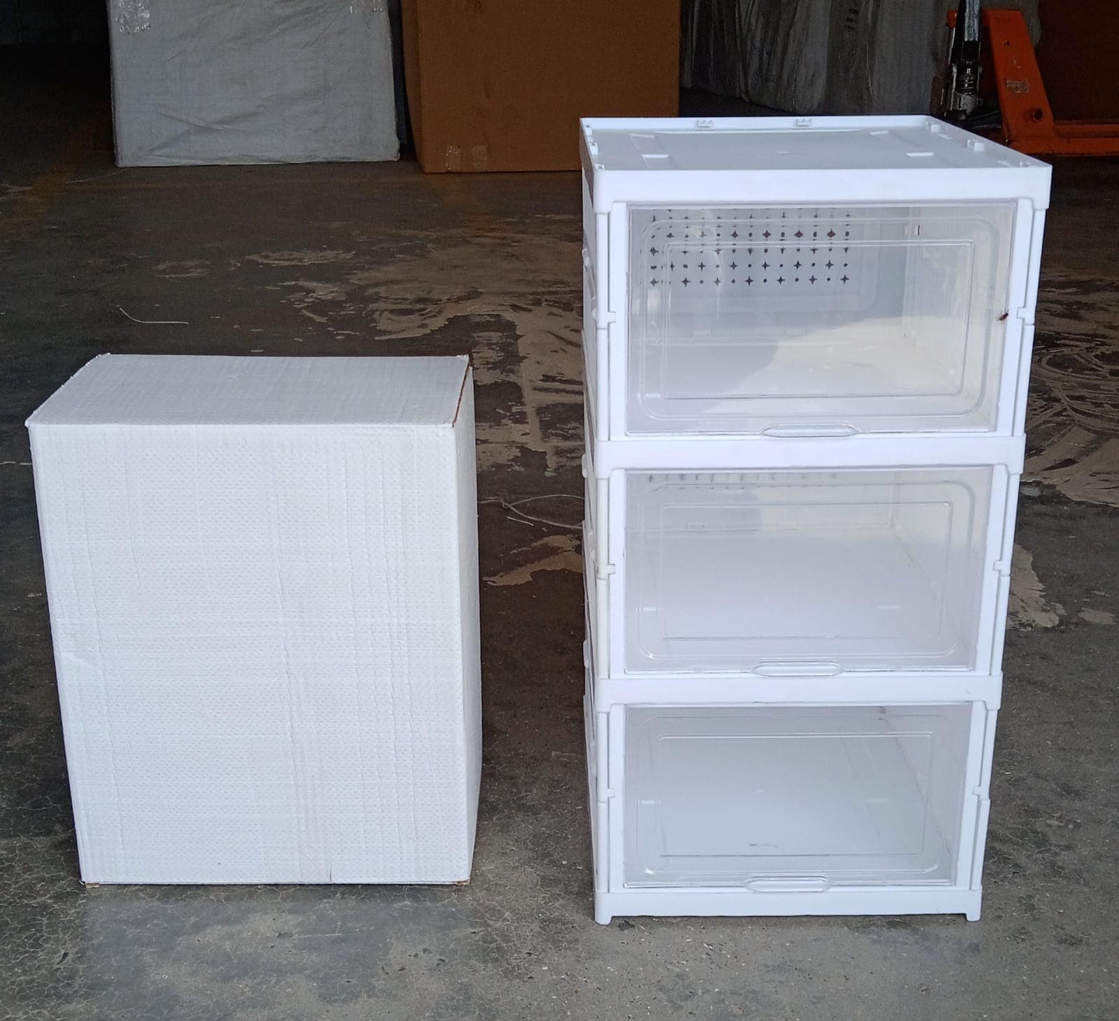 Stackable Multifunctional Storage 3 Layers thumbnail 8