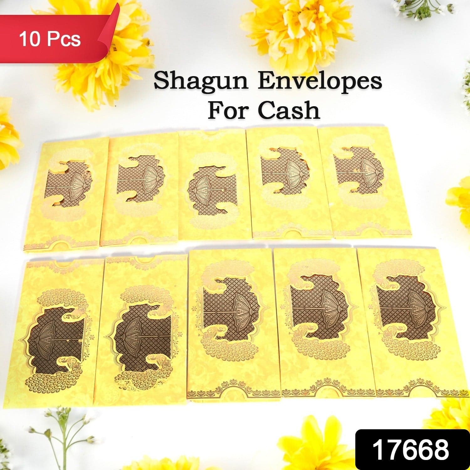 Wedding Gift Envelopes Pack Of 10 Pcs Money Cash Gift Cover Shagun Birthday Marriage thumbnail 2