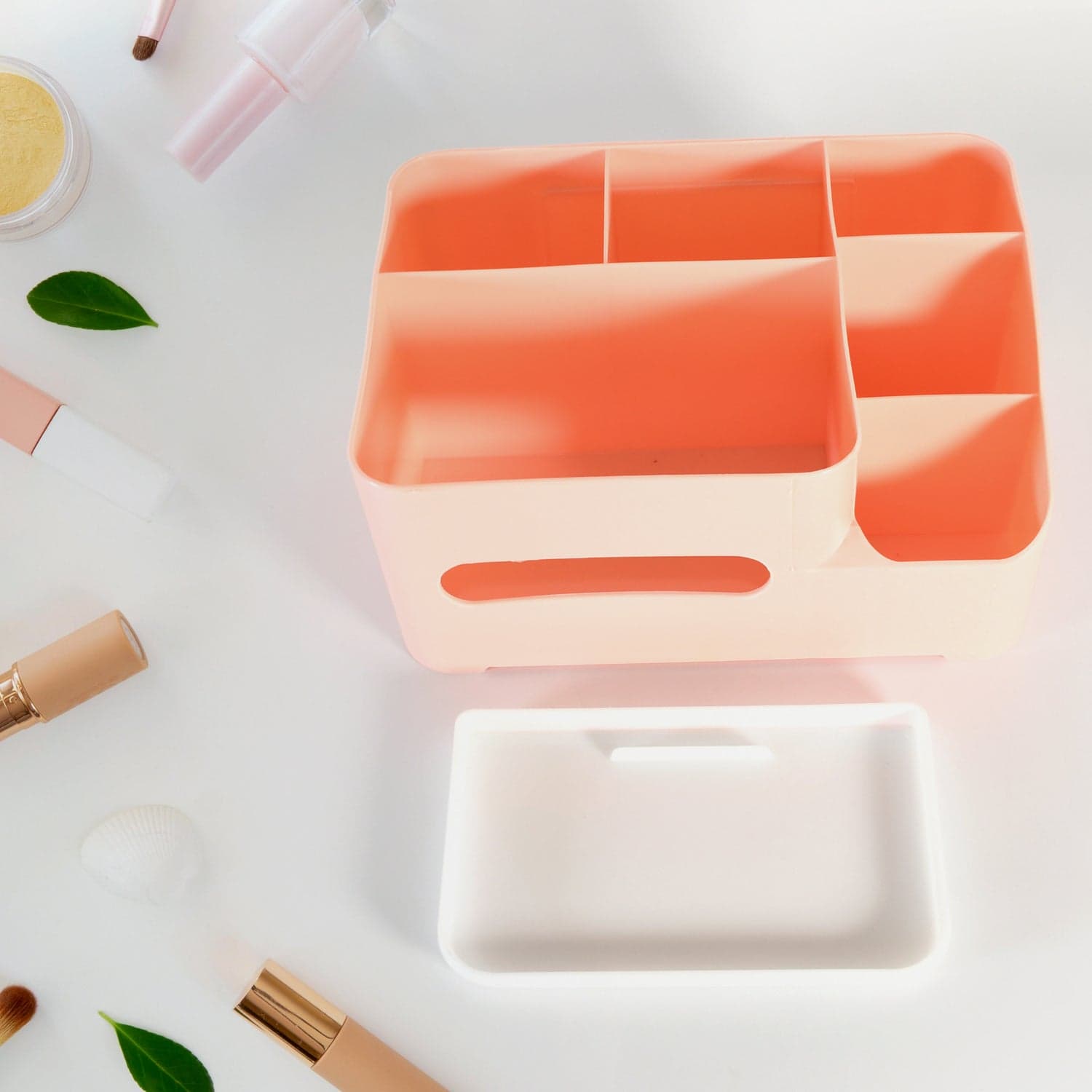 6-Compartment Desk Organizer Of Multi-Function Storage For Tissue thumbnail 6