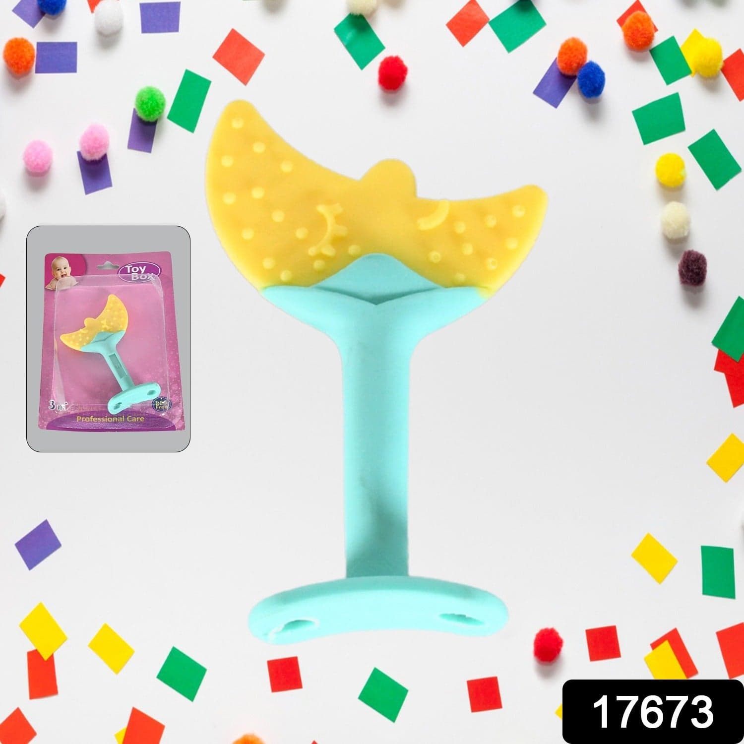 Baby Silicone Teether thumbnail 2