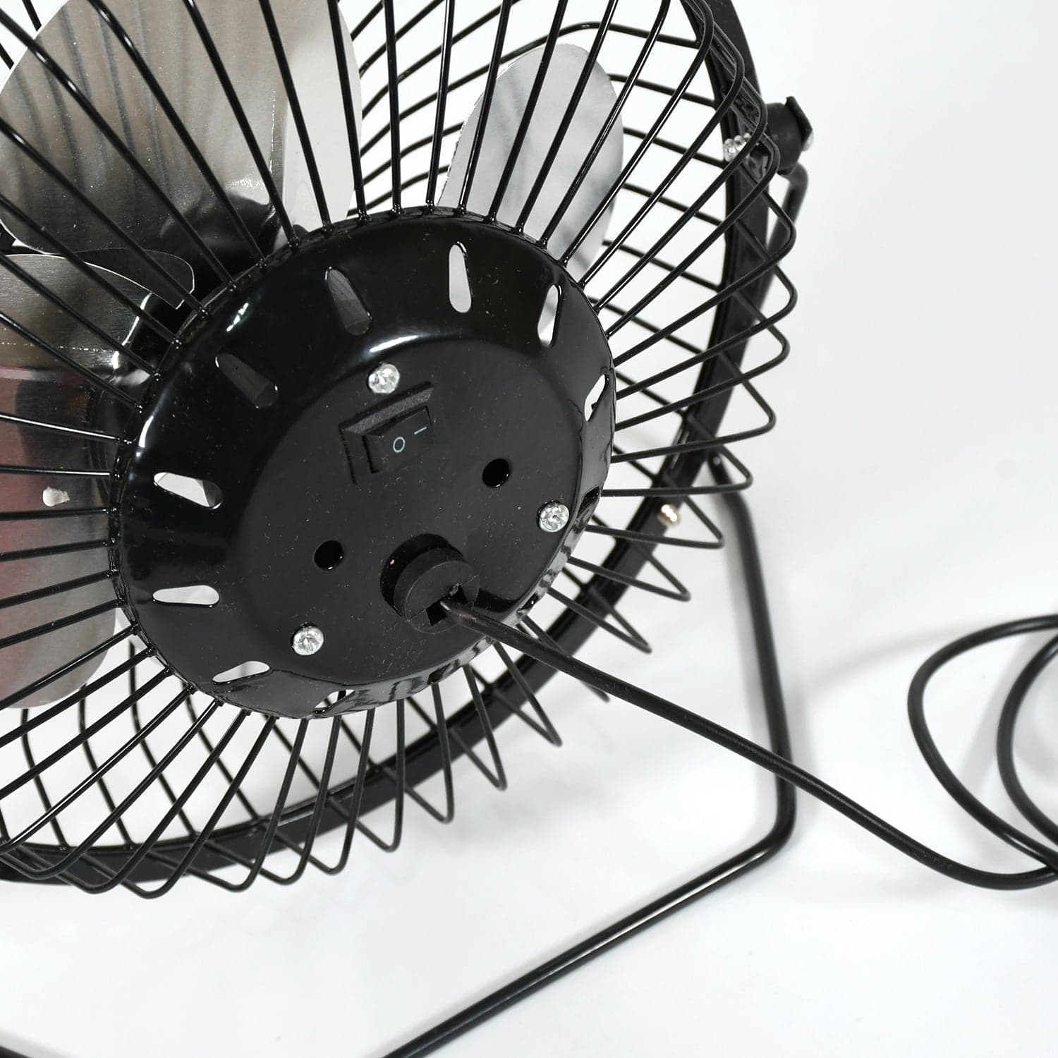 Usb Table Desk Personal Metal Electronic Fan, Compatible With Computers, Laptops, Student Dormitory, Suitable For Office, School Use (1 Pc) ID-17678 thumbnail 4