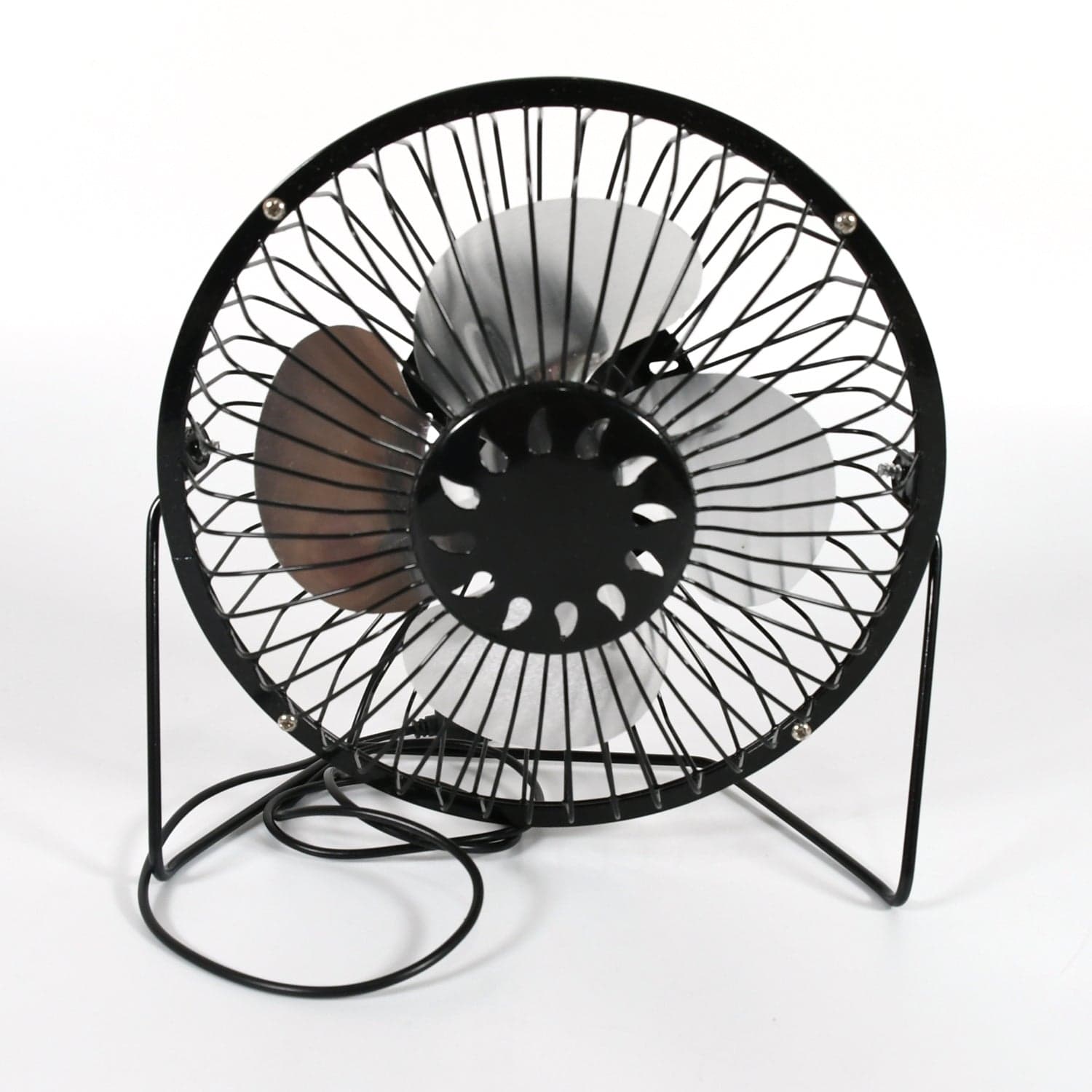 Usb Table Desk Personal Metal Electronic Fan, Compatible With Computers, Laptops, Student Dormitory, Suitable For Office, School Use (1 Pc) ID-17678 thumbnail 5