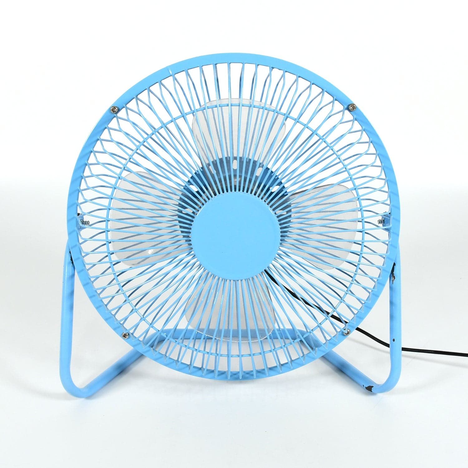 Big Usb Table Desk Personal Metal Electronic Fan, Compatible With Computers, Laptops, Student Dormitory, Suitable For Office, School Use (1 Pc) thumbnail 4