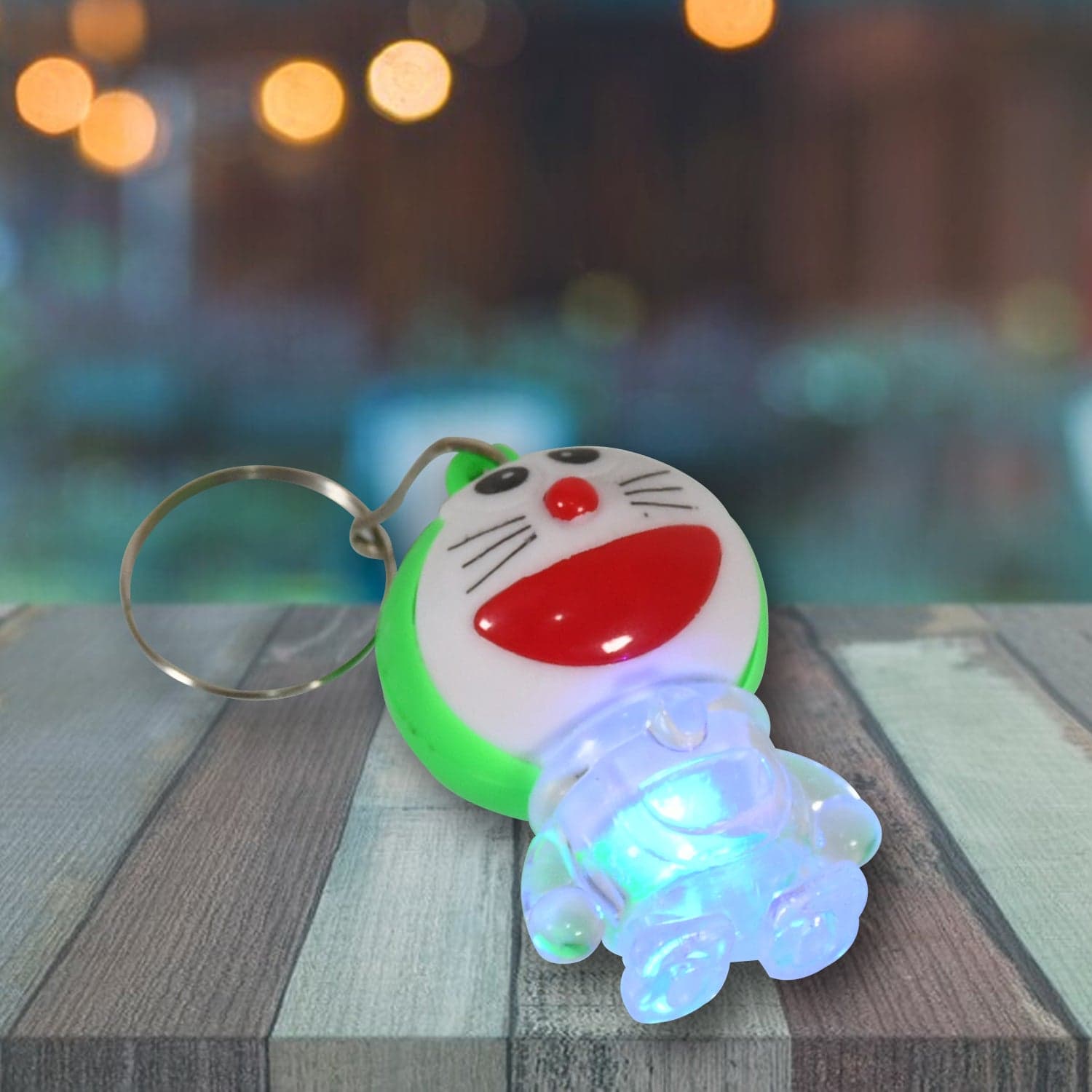 Doremon lightning keychain, 2 colored lightning keychain (1 pc) thumbnail 7