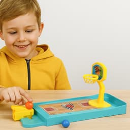 Mini Table top Finger Basketball & Bowling Game of Indoor Family Fun for Kids & Adults