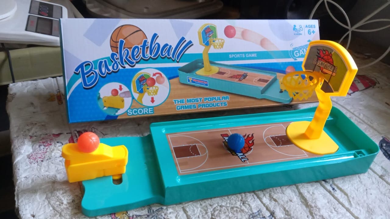 Mini Table top Finger Basketball & Bowling Game of Indoor Family Fun for Kids & Adults thumbnail 8
