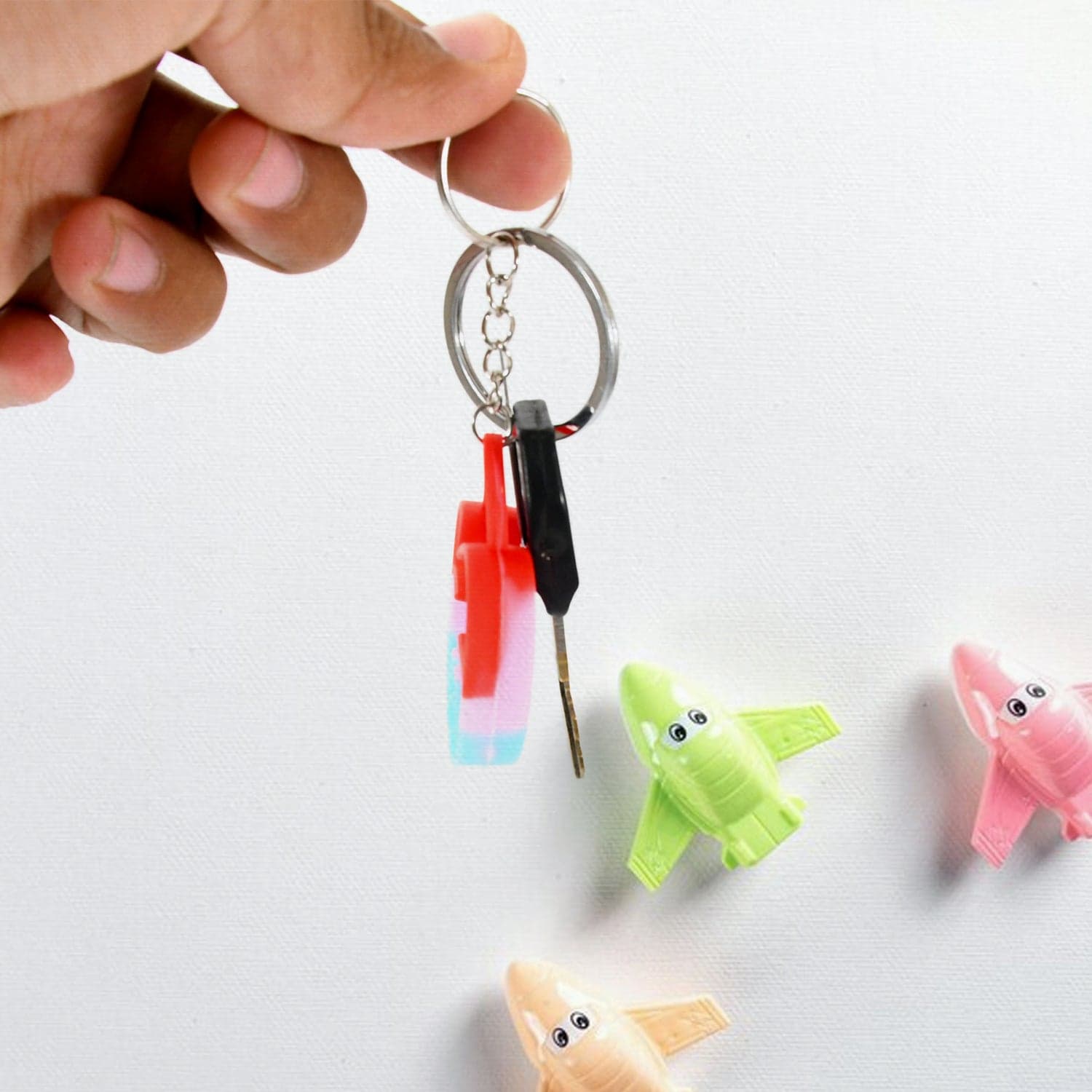 Compact Pop It Keychain of Fun Stress Relief Fidget Toy (1 Pc | Mix Design) thumbnail 7