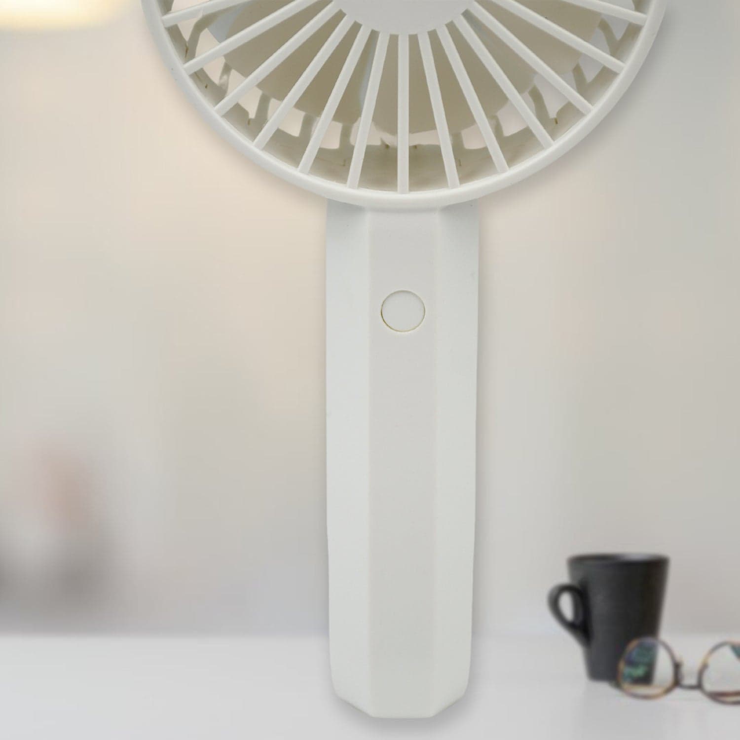 Mini Portable Rechargeable Fan of Lightweight & Easy to Carry (1 Pc | Battery Not Included) thumbnail 5