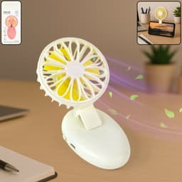 Mini Usb Handheld Fan, Portable Rechargeable Mini Fan For Home, Office, Travel And Outdoor Use (1 Pc)
