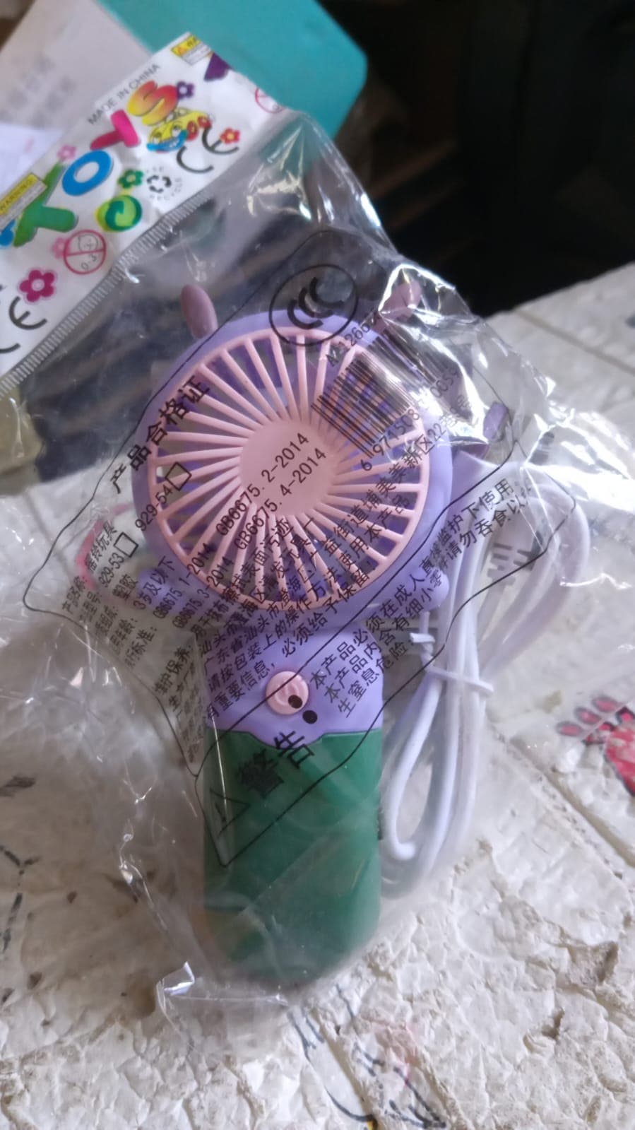 Mini Usb Handheld Fan, Portable And Lightweight Mini Fan For Home, Office, Travel And Outdoor Use (1 Pc) thumbnail 7
