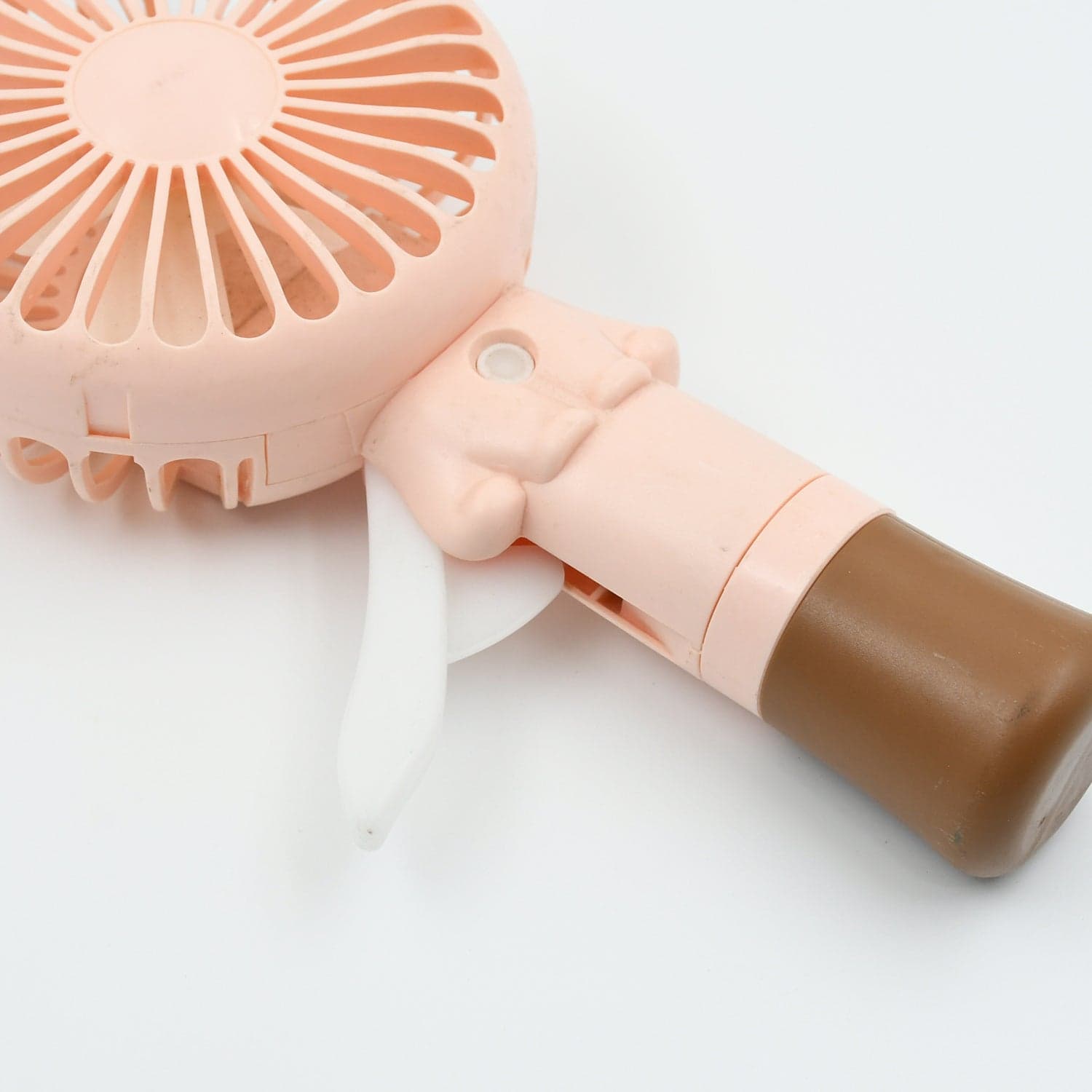 Portable Small Fan Handheld, Mini Student Handheld Dormitory Class Personal Fan Without Battery & Usb Cable Operated Manual Hand Press Fan (1 Pc) thumbnail 6