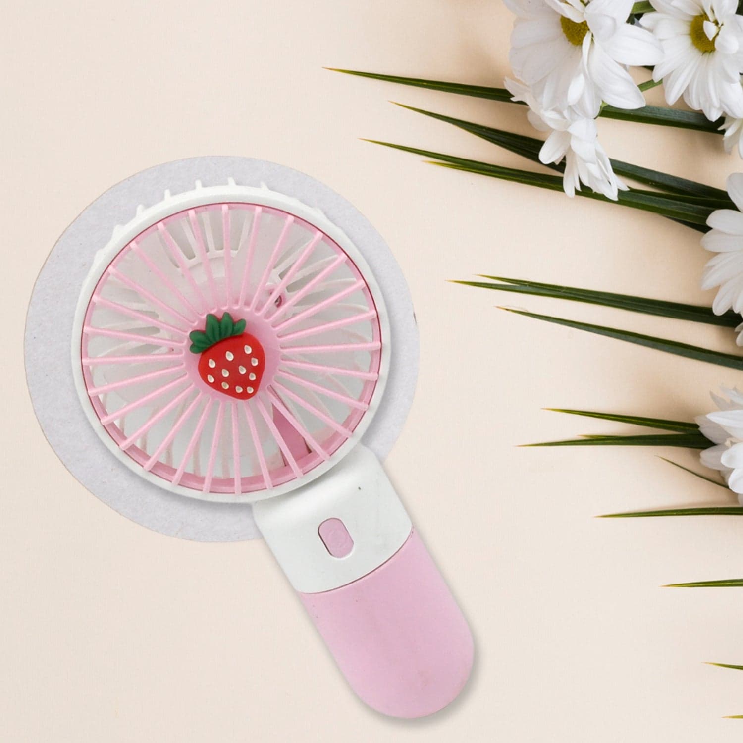 Portable Small Electric Fan Handheld, Rechargeable Mini Student Handheld Dormitory Class Personal Fan thumbnail 6