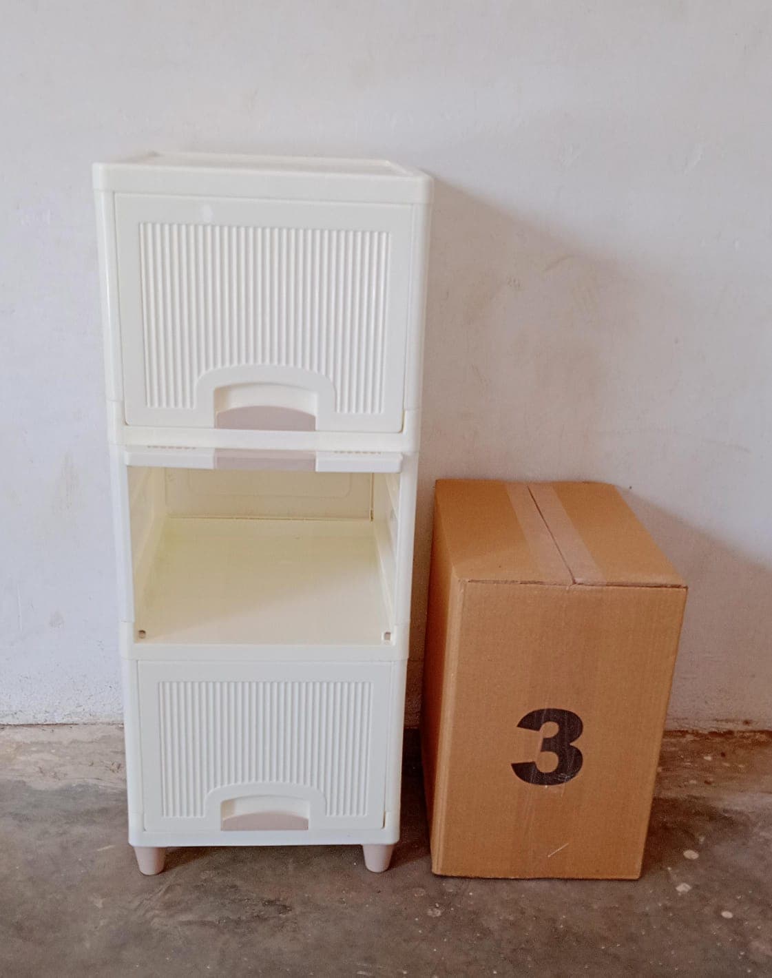 Multipurpose Storage Cabinet & Storage Solutions Plastic Drawers (3 Layer) thumbnail 6