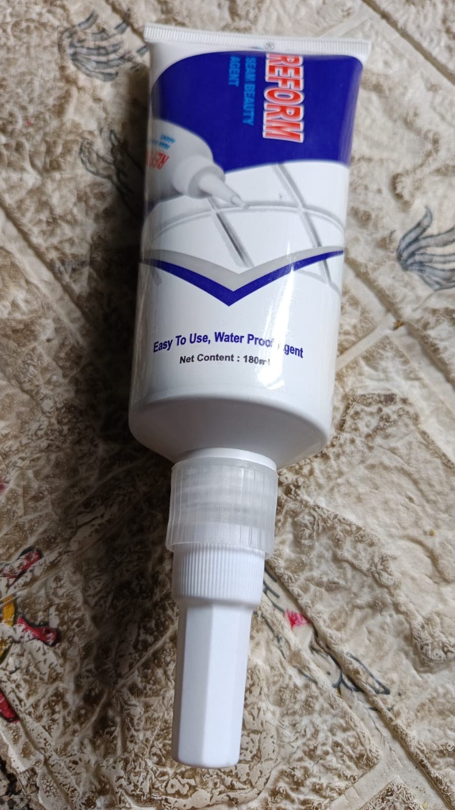 Waterproof Tile Gap / Crack / Grout Filler Water-Resistant Silicone Sealant For Diy Home Sink Gaps / Tiles Gaps / Grouts Repair Filler Tube For Home thumbnail 9