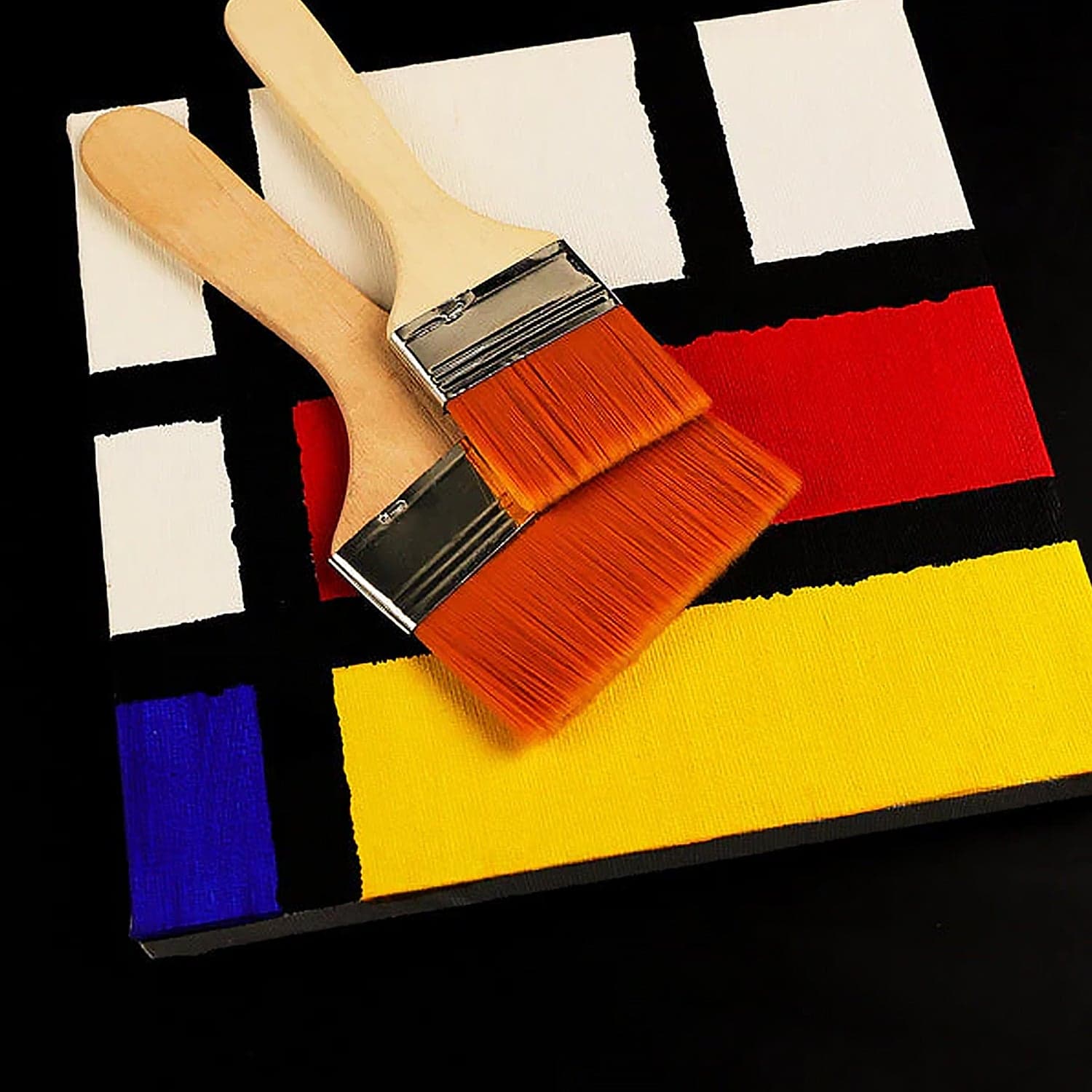 Painting Brush Nylon Pine Brush Tool Board Brush Dusting Cleaning Wall Paint Brush (6 Pc Set) thumbnail 3