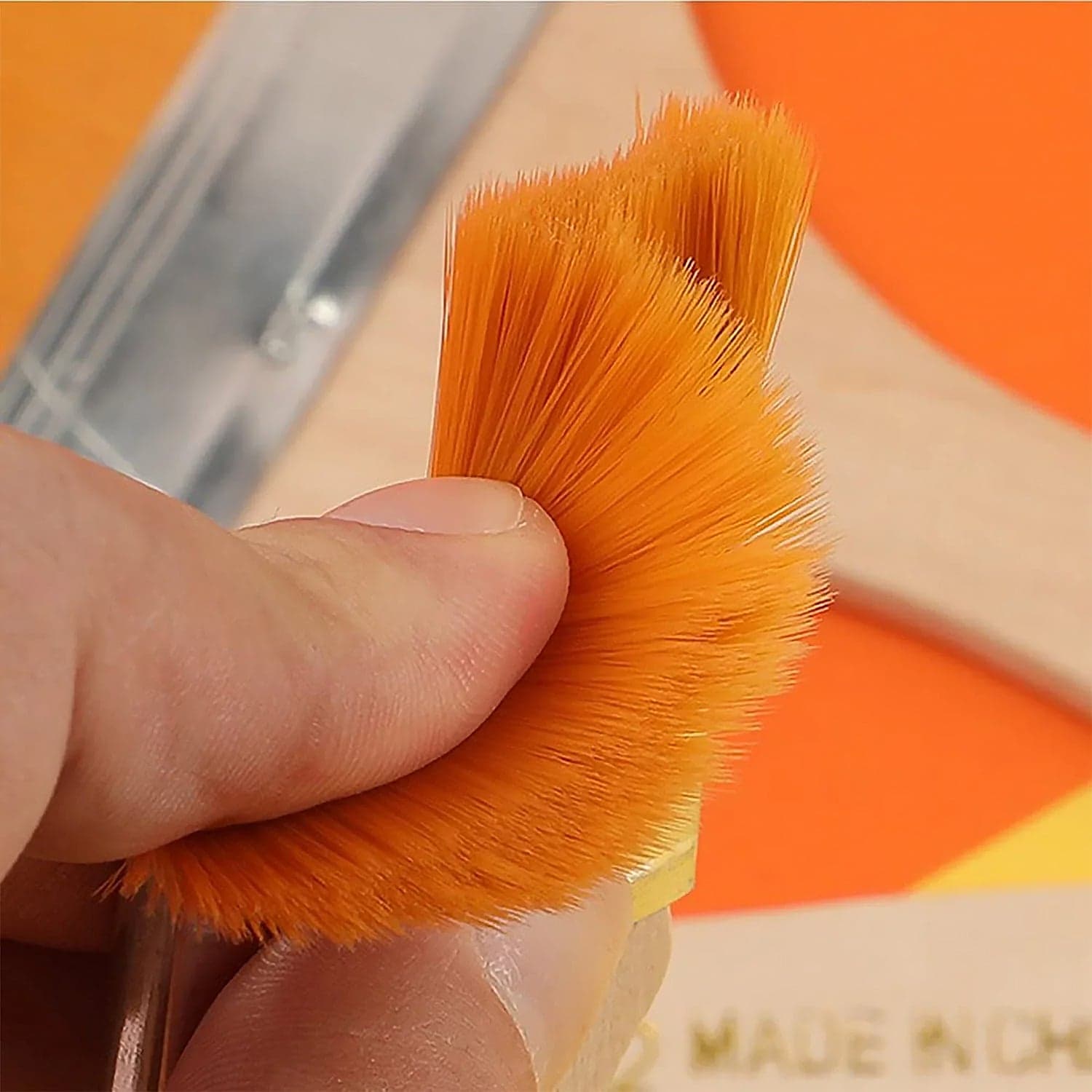 Painting Brush Nylon Pine Brush Tool Board Brush Dusting Cleaning Wall Paint Brush (6 Pc Set) thumbnail 6