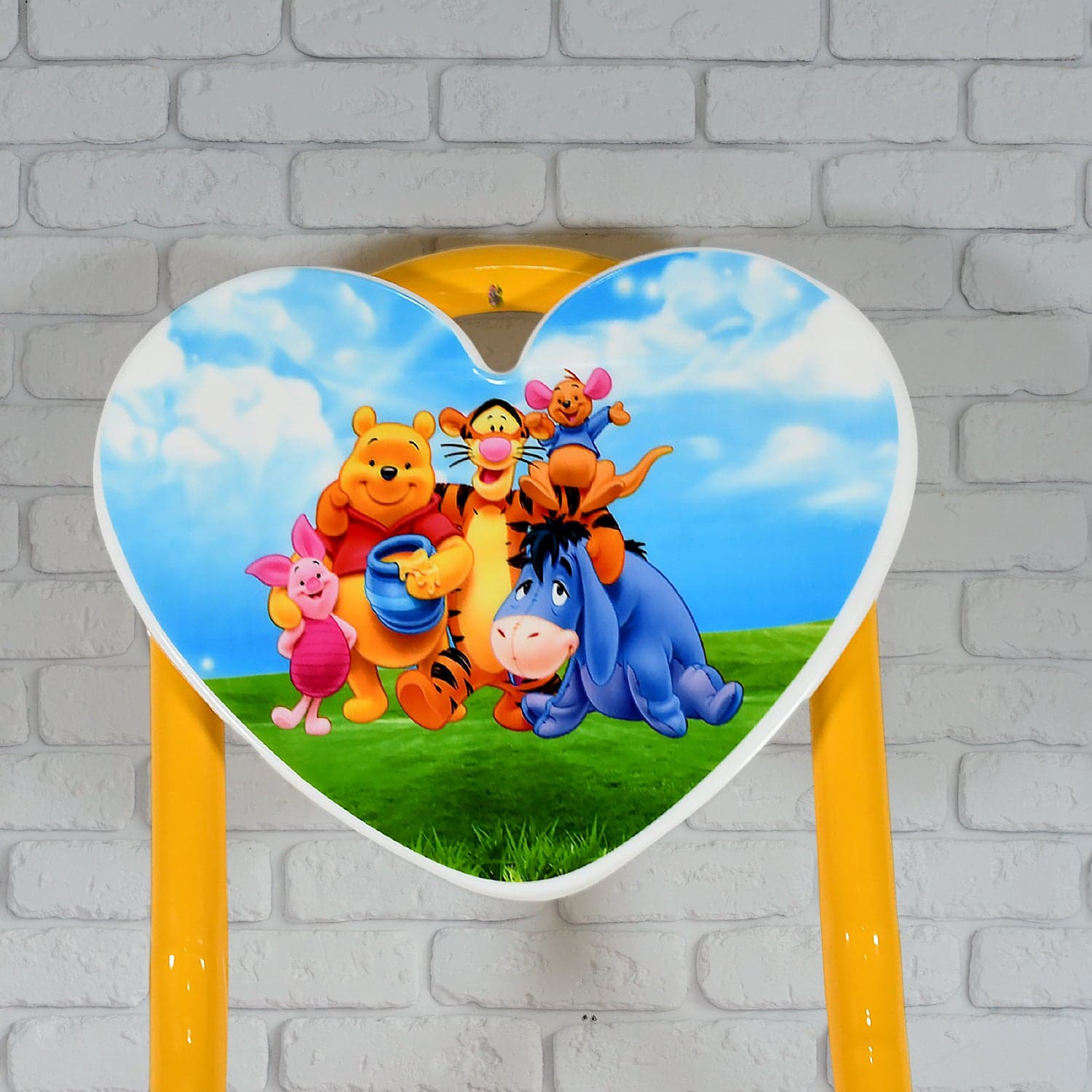 Heart Shape Kids Chair Cartoon Printed Foldable Kids / Children Folding Chair For Playrooms thumbnail 7