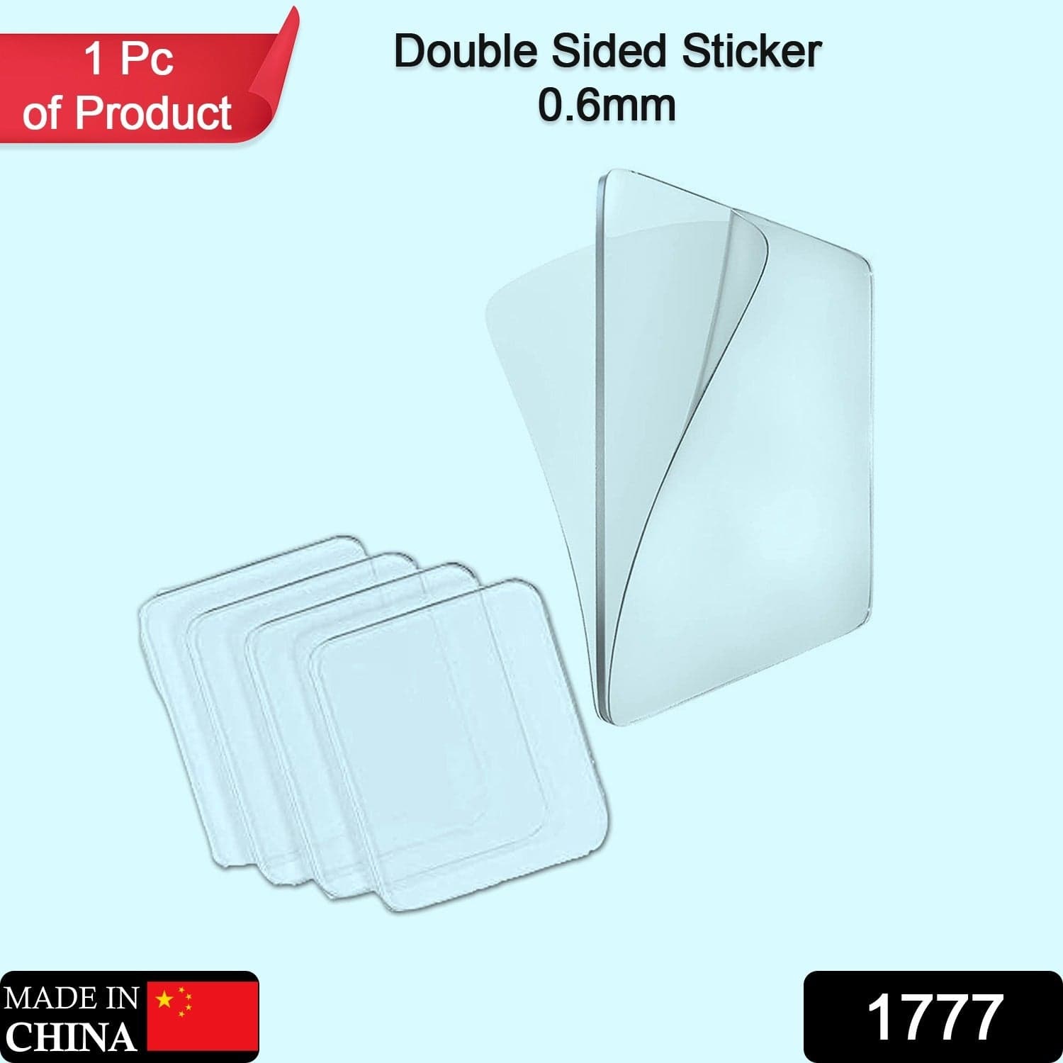Double-Sided Waterproof Nano Adhesive Tape of No Trace, Multipurpose (0.6mm, 1pc) thumbnail 2