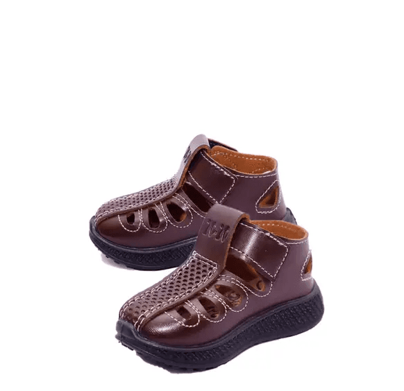 LIFEO Stylish Sandal for boy sand girls stylish and comfortable for daily wear Kids brown shoes Kids sandal thumbnail 2